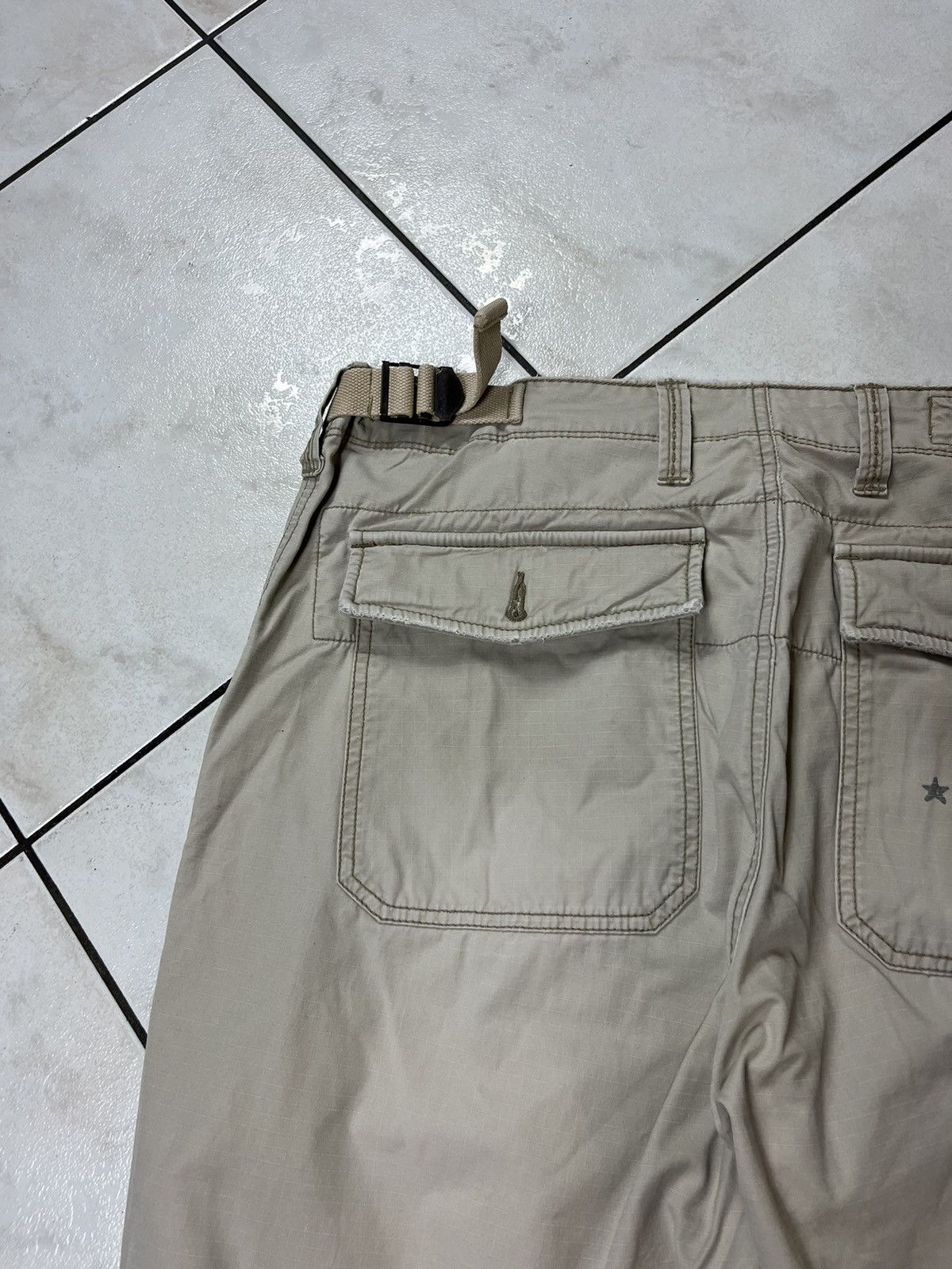 Polo Ralph Lauren × Ralph Lauren × Vintage Vintage Ralph Lauren distressed washed thrashed cargo pants Size US 34 / EU 50 - 19 Thumbnail