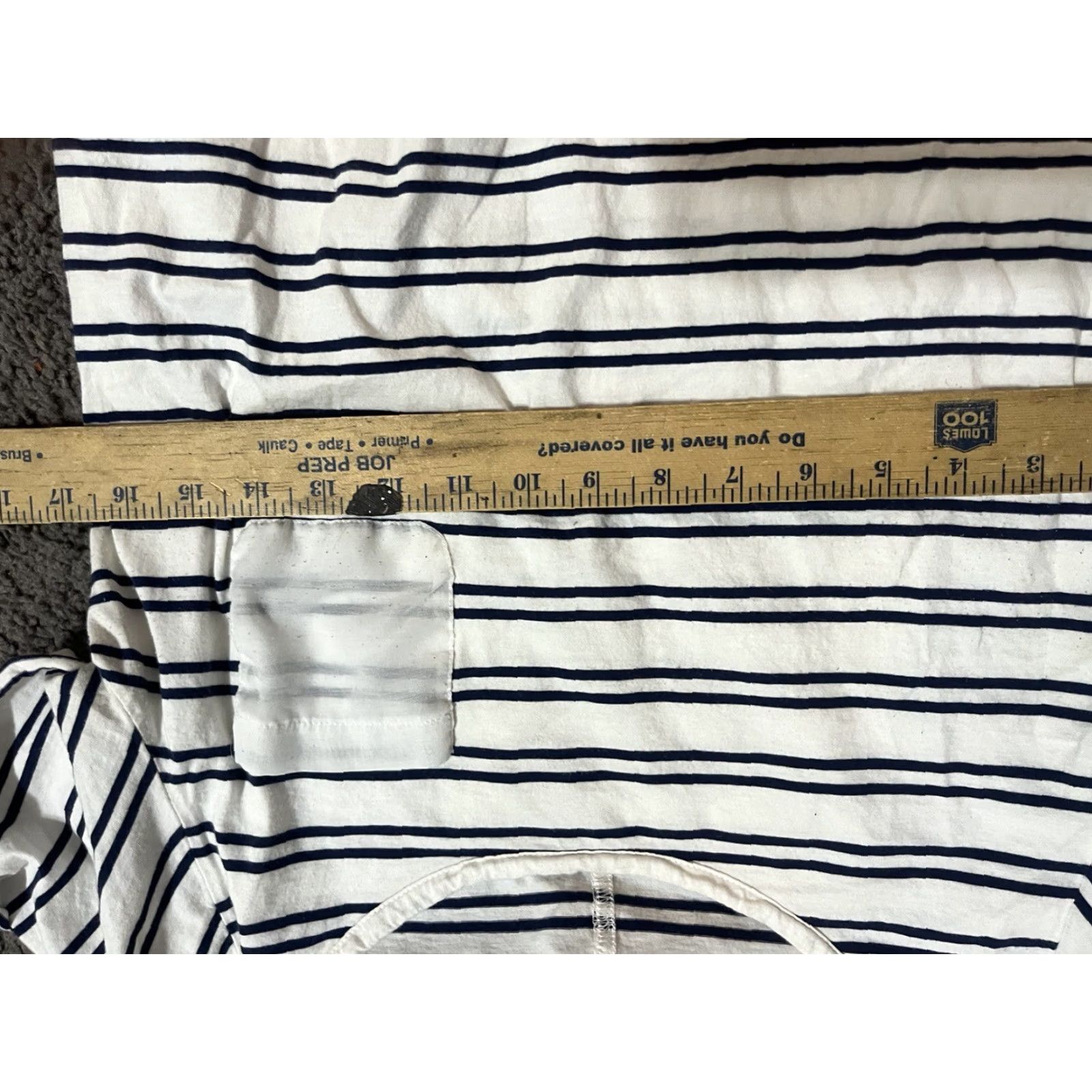Nautica Nautica Shirt Woman L White Striped Boat Neck T-Shirt Casual Size L / US 10 / IT 46 - 5 Thumbnail