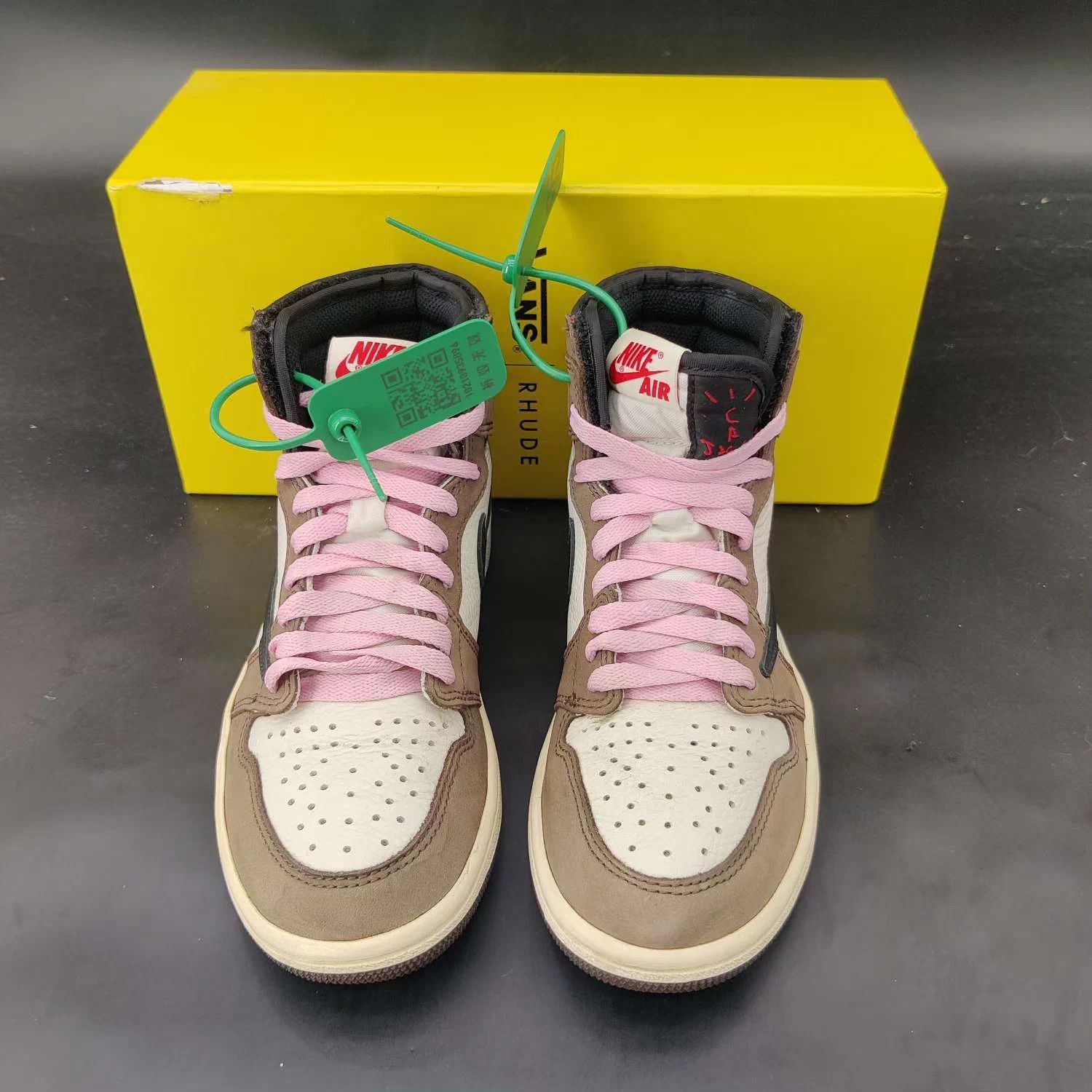 Nike Air Jordan 1 High TS 'Barbed Hook' 36.5 Worn with box Size US 6.5 / IT 36.5 - 5 Thumbnail