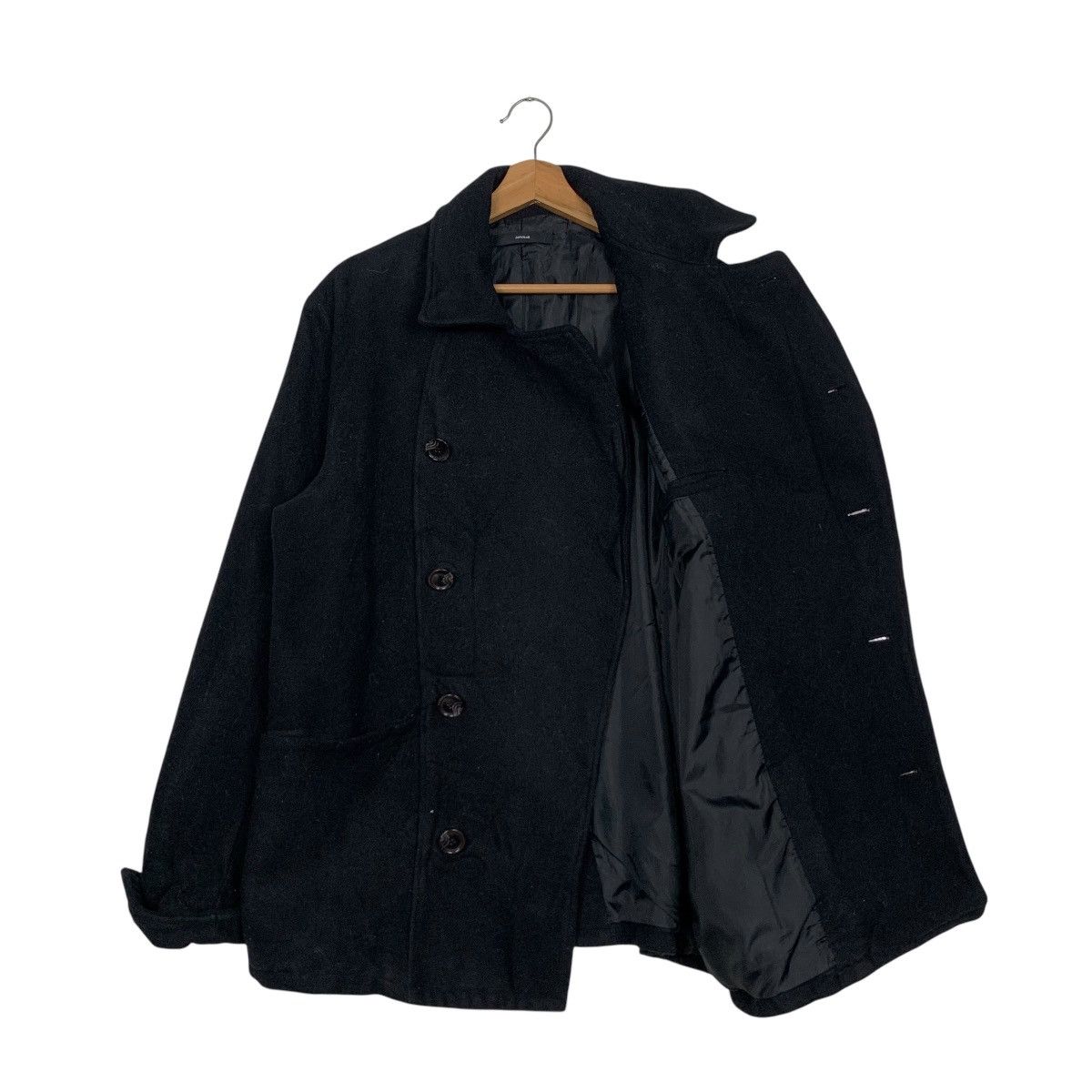 Johnbull JOHNBULL Double Breasted Wool Blend Coat Jacket #2751-C124 Size US L / EU 52-54 / 3 - 9 Thumbnail