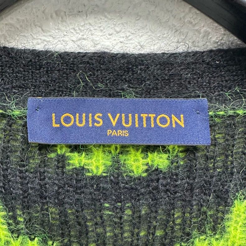 Louis Vuitton Louis Vuitton FW22 Mohair Knitted Cardigan shirt 2502-Nexta Size US L / EU 52-54 / 3 - 3 Thumbnail
