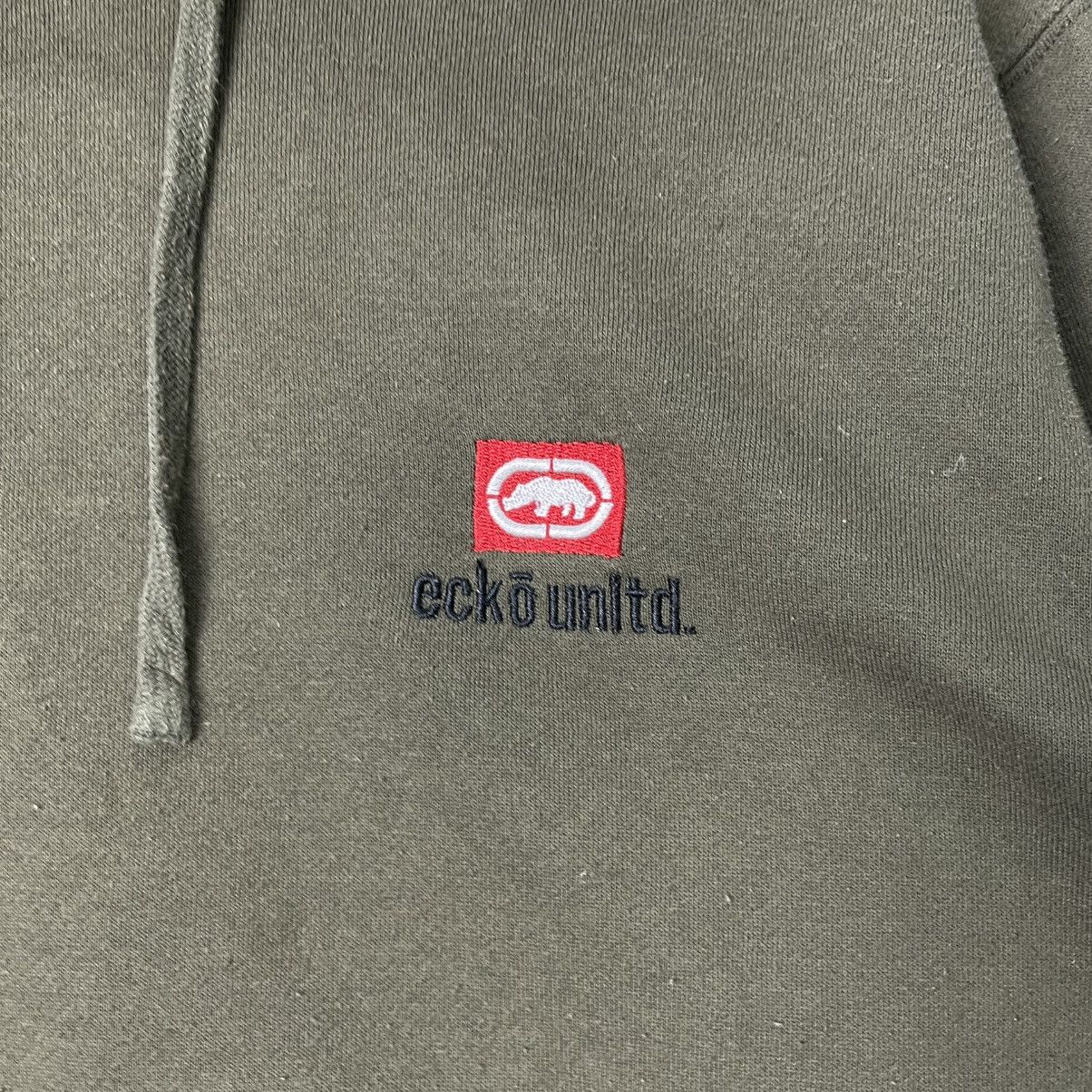 Ecko Unltd. Ecko Unltd. Olive Pullover Hoodie – Small Rhino Logo Size US M / EU 48-50 / 2 - 3 Thumbnail