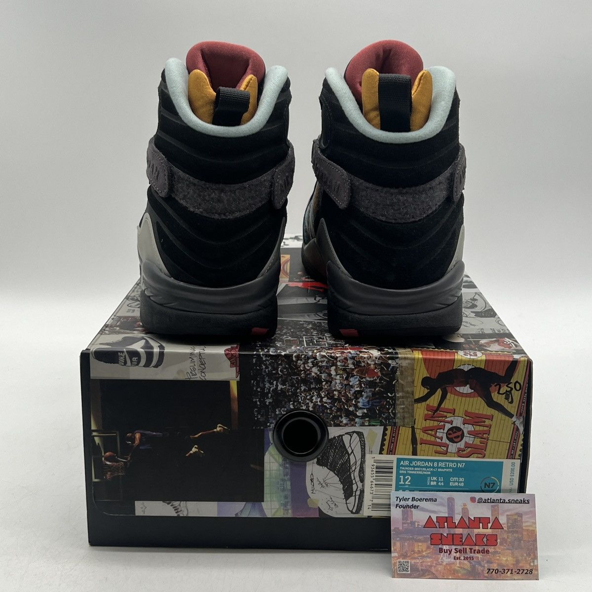 Jordan Brand Air Jordan 8 n7 Pendleton Size US 12 / EU 45 - 3 Thumbnail