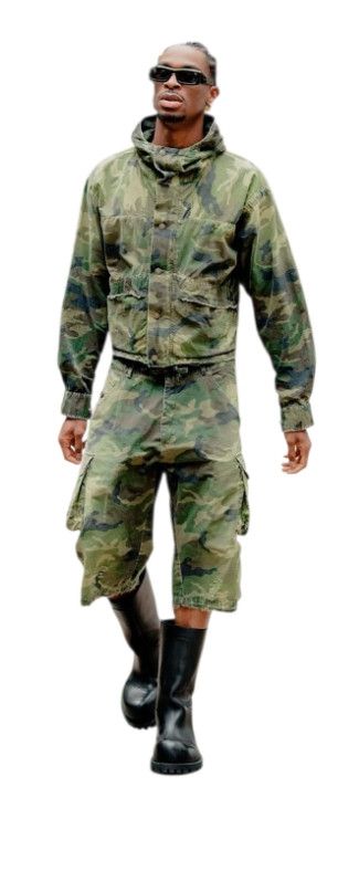 Other 424 Shai Inspiration Camouflage-Print Cotton-Ripstop Hooded Size US S / EU 44-46 / 1 - 12 Thumbnail