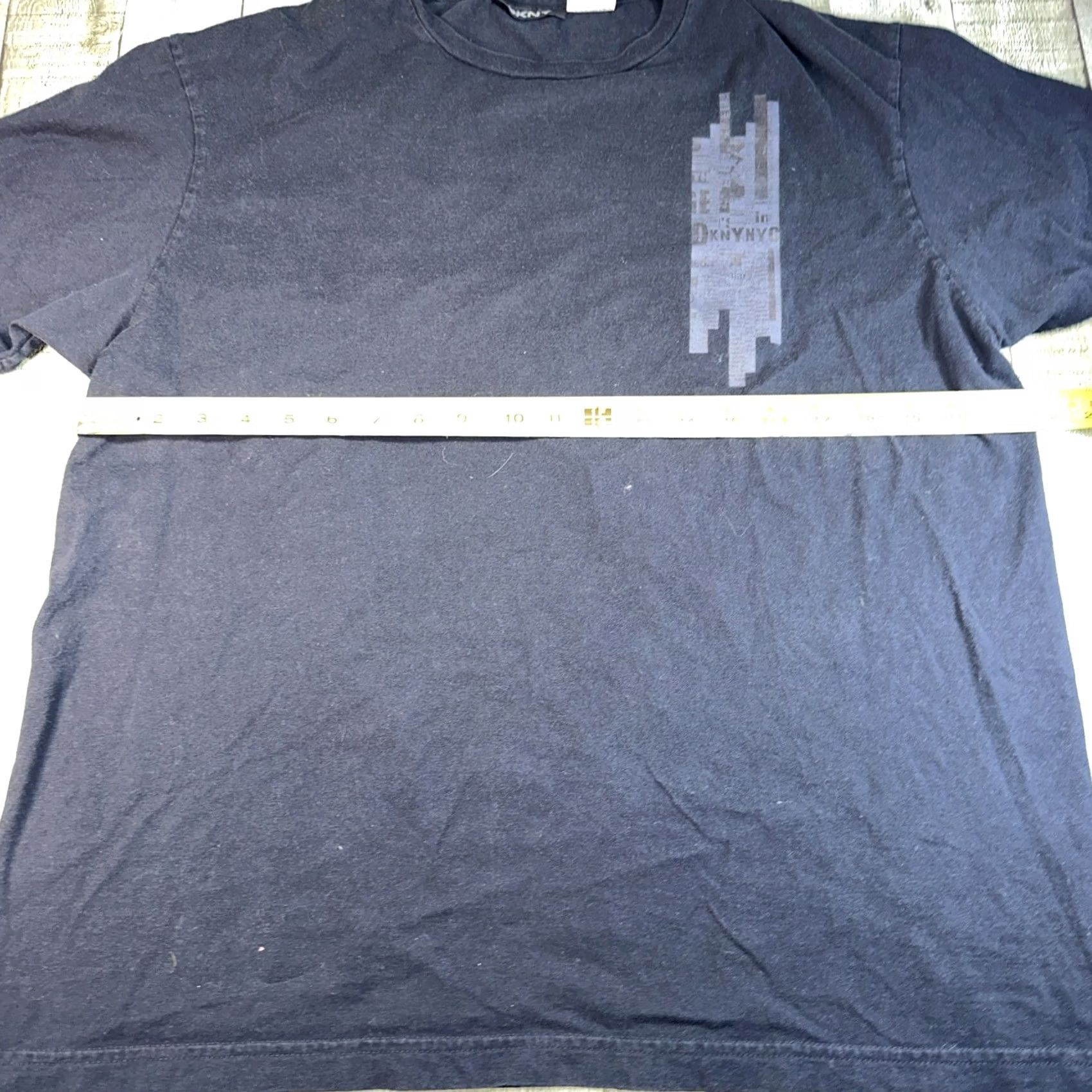 DKNY VINTAGE DKNY Men T-Shirt Black Medium Shirt Mens Regular Fit Size US M / EU 48-50 / 2 - 4 Thumbnail