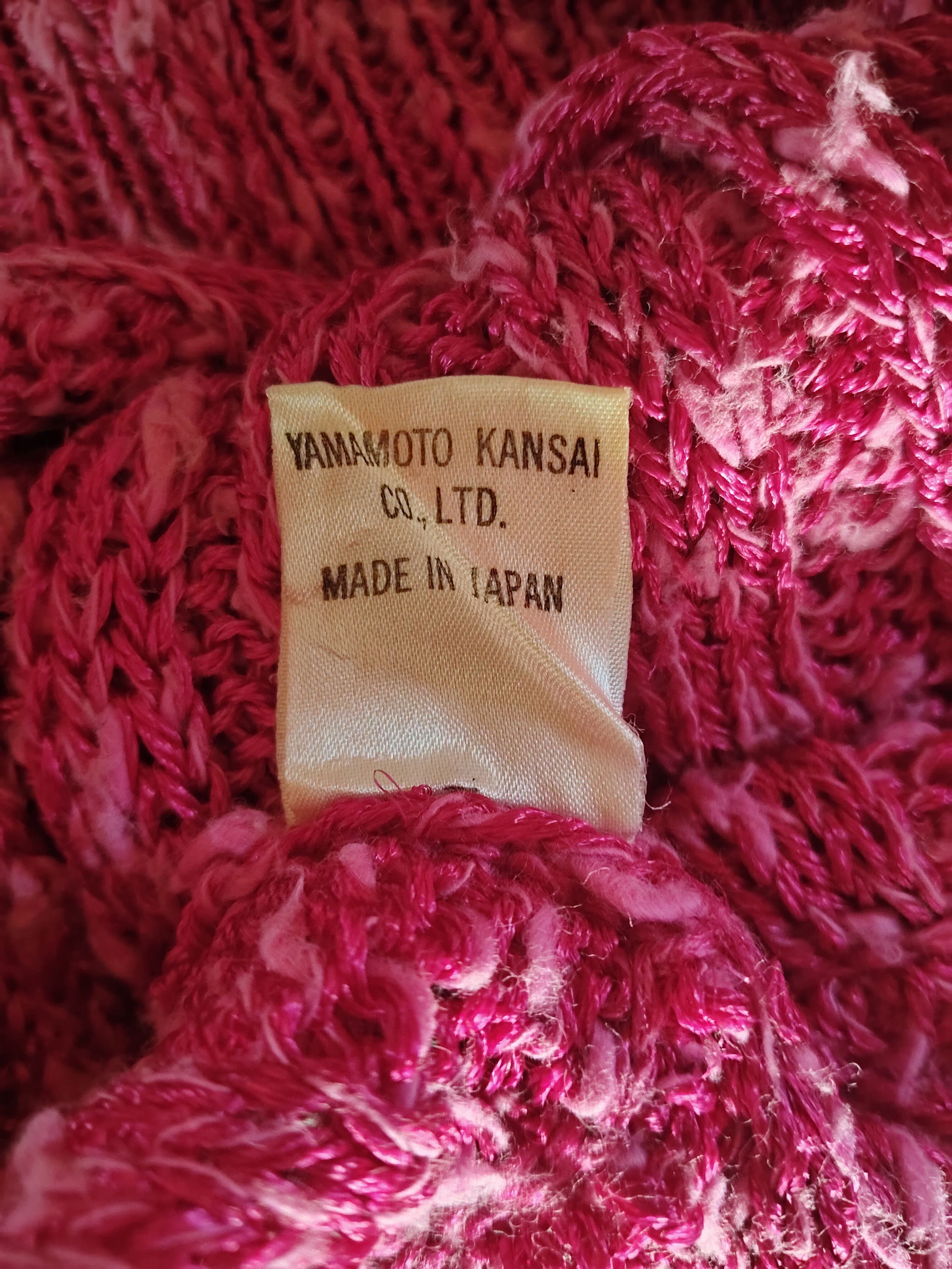 Kansai Yamamoto YAMAMOTO KANSAI Knitwear Sweater Size XS / US 0-2 / IT 36-38 - 7 Thumbnail