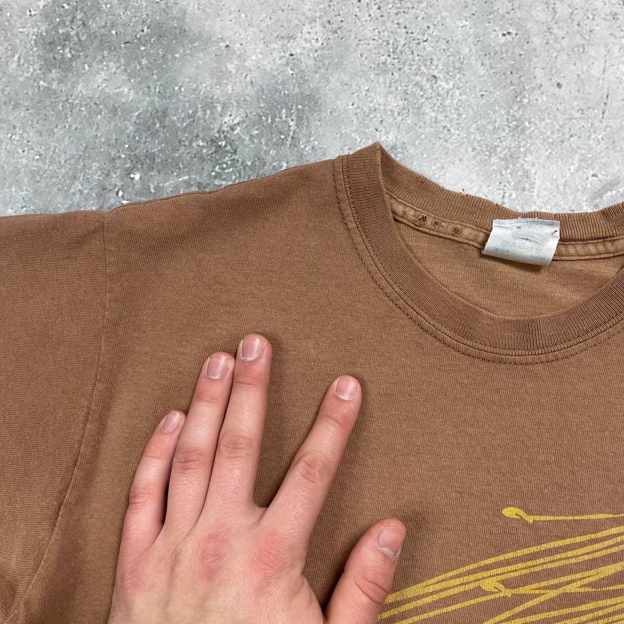 Band Tees Vintage 2000s Lostprophets Metal Band T Shirt Faded Brown Size US S / EU 44-46 / 1 - 15 Thumbnail