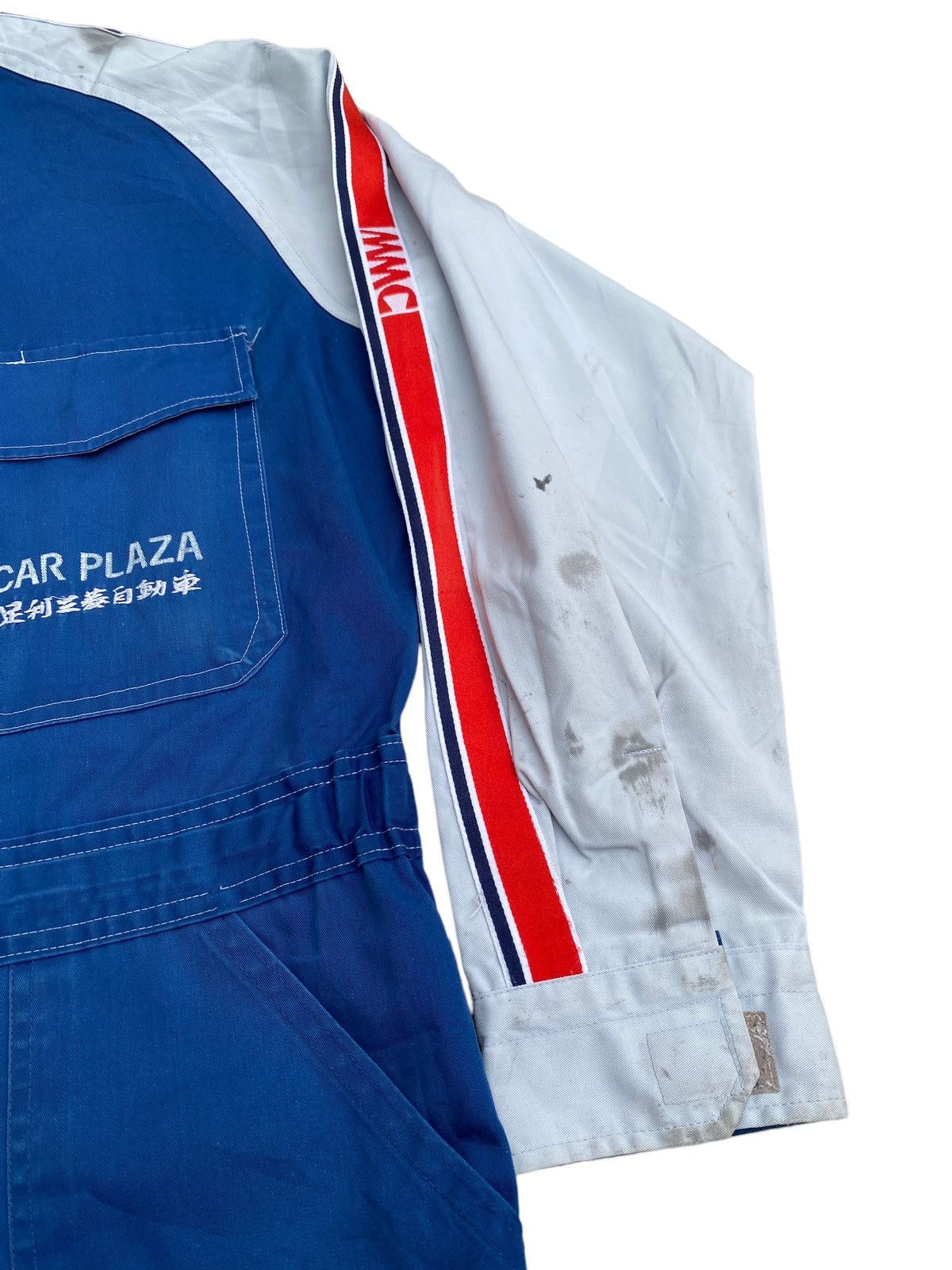 Japanese Brand Vintage Mitsubishi MMC overall Jumpsuit Size US 36 / EU 52 - 6 Thumbnail