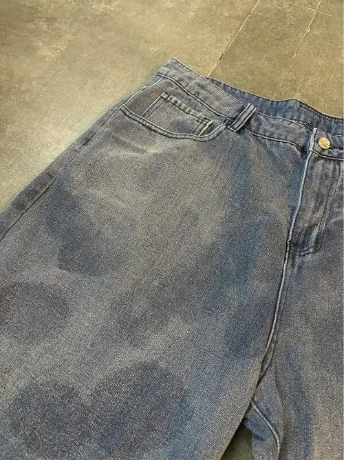 Jean × Vintage Washed Y2k Denim Jeans Loose fit Baggy Size US 32 / EU 48 - 4 Thumbnail