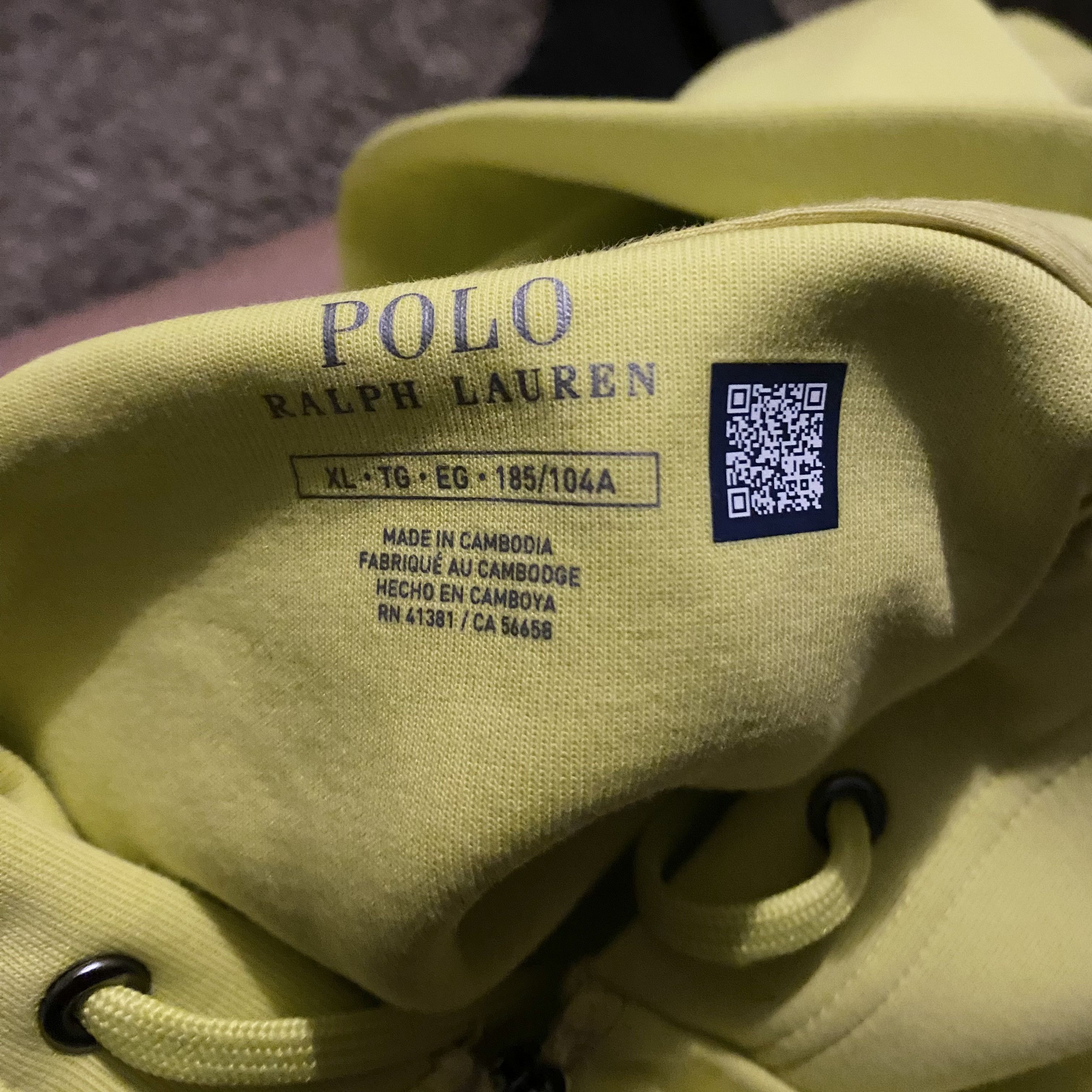 Polo Ralph Lauren Lime Green Polo Jacket Size US XL / EU 56 / 4 - 3 Thumbnail