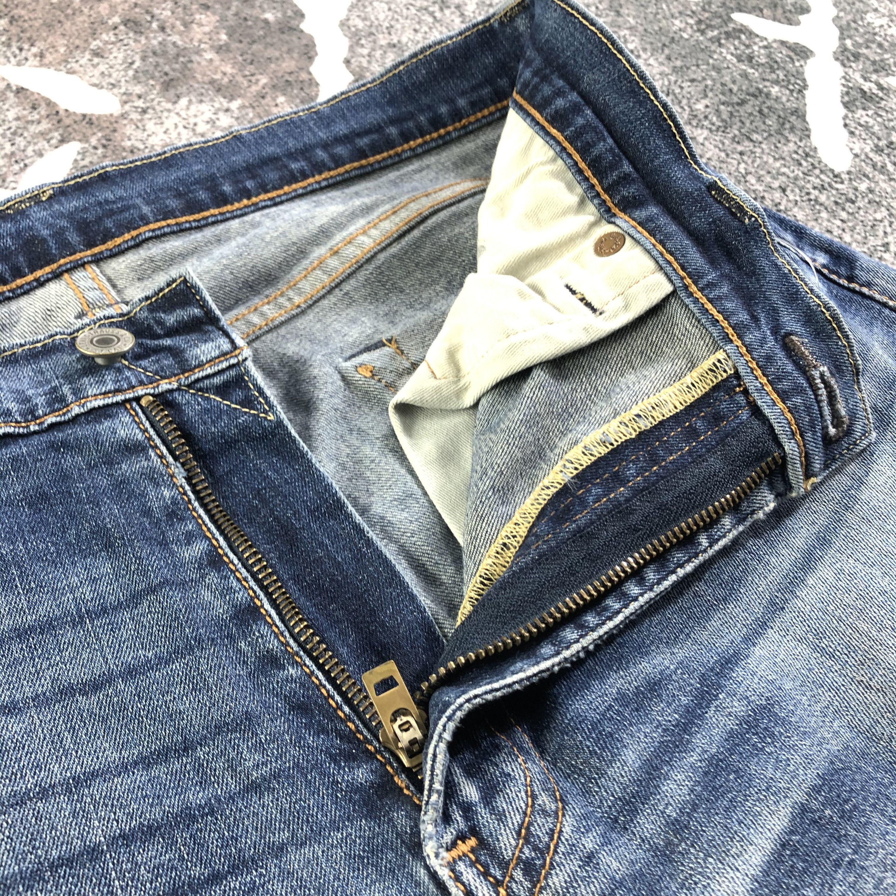 Levi's Levis 513 Jeans Faded Blue Denim KJ2369 Size US 34 / EU 50 - 7 Thumbnail