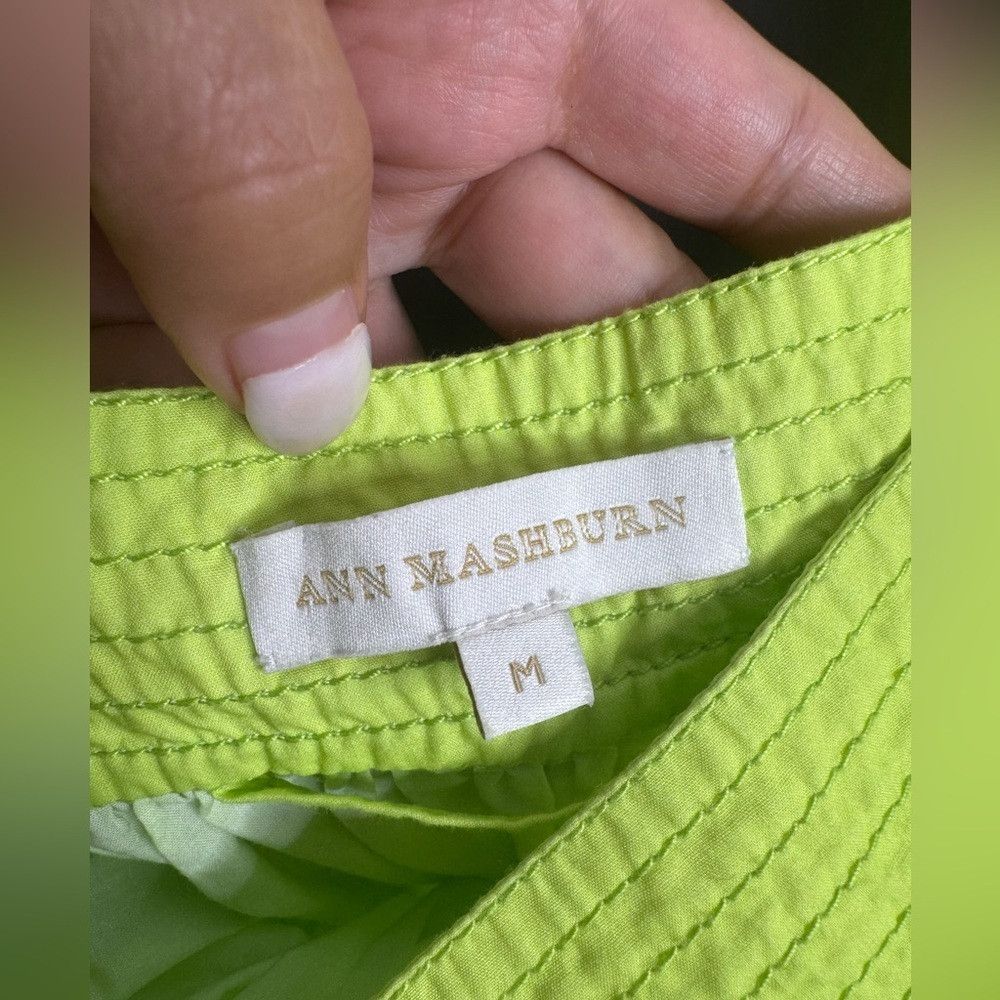 Other Ann Mashburn Floral Nicolette Dress- Lime Size M / US 6-8 / IT 42-44 - 6 Thumbnail