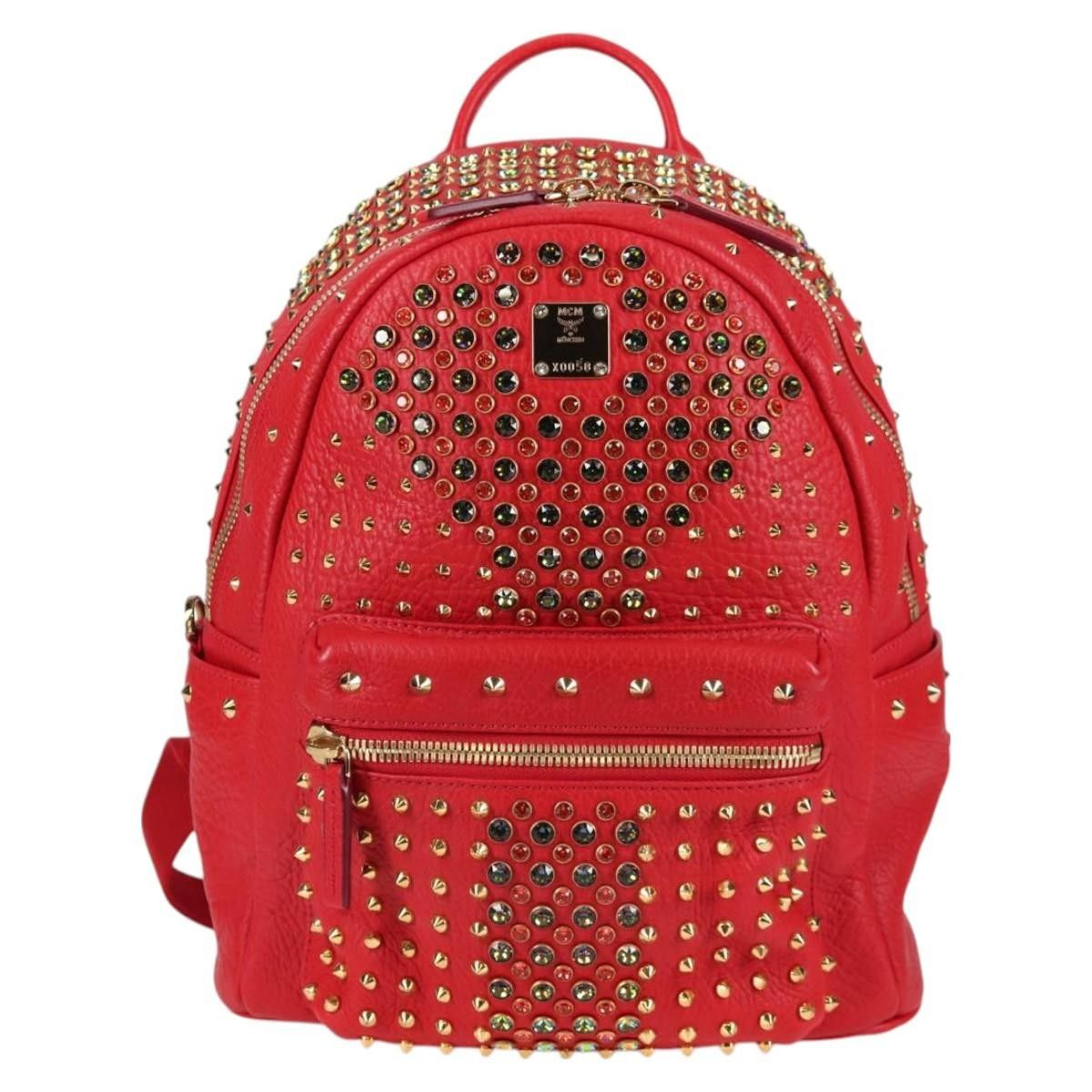 MCM MCM Vintage Vicetos Backpack Leather Size ONE SIZE - 1 Thumbnail