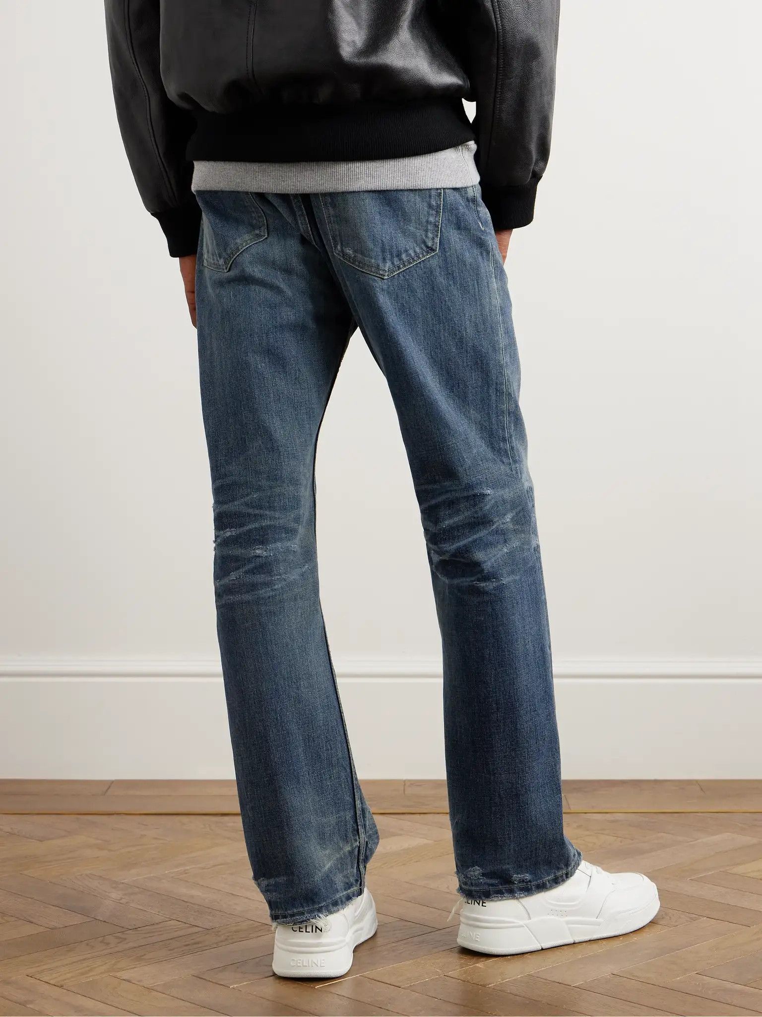 Celine o1w1db10526 2N9466 Wesley Denim Pant in Blue Size US 28 / EU 44 - 3 Thumbnail