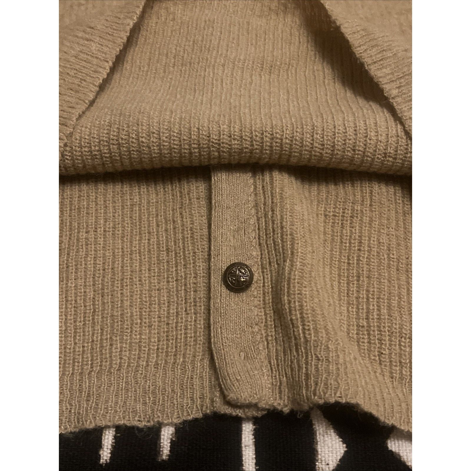JCPenney Penney’s 50s 60s Vintage Mohair Knit Sweater Mens Cardigan M Size US M / EU 48-50 / 2 - 22 Thumbnail