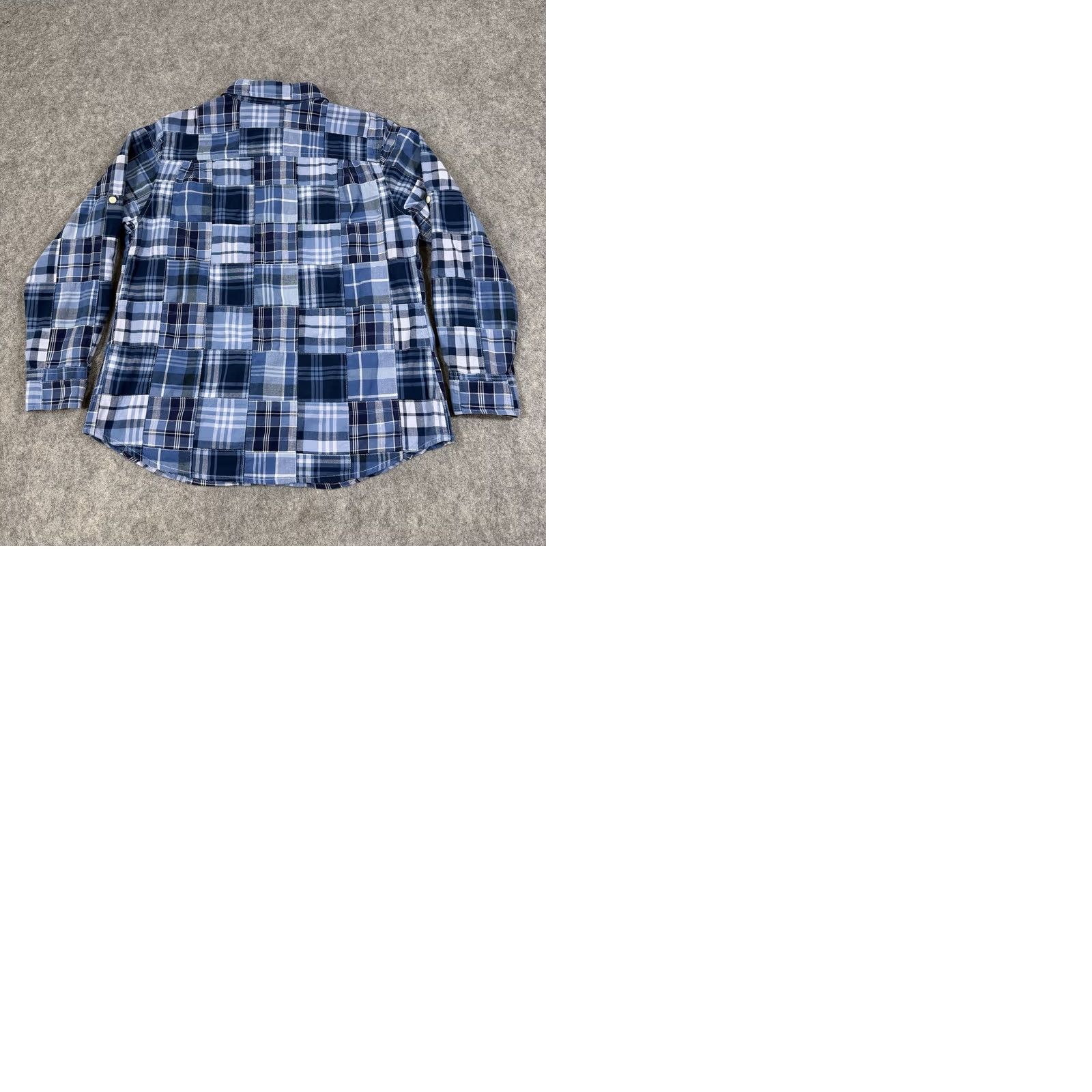 Vintage LL Bean Quilted Patches Button-Up Long Sleeve Shirt Blue Women's Size Medium Size M / US 6-8 / IT 42-44 - 11 Thumbnail