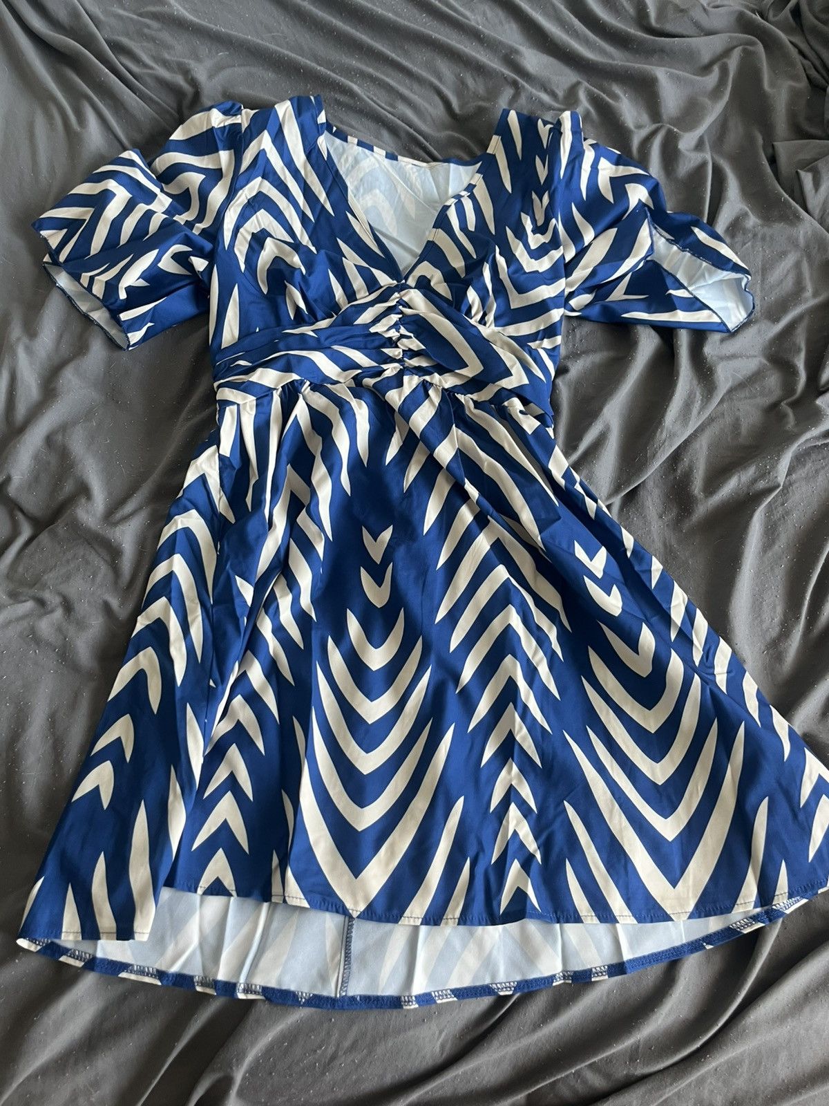 Other Blue & White Striped Dress Size S / US 4 / IT 40 - 1 Preview