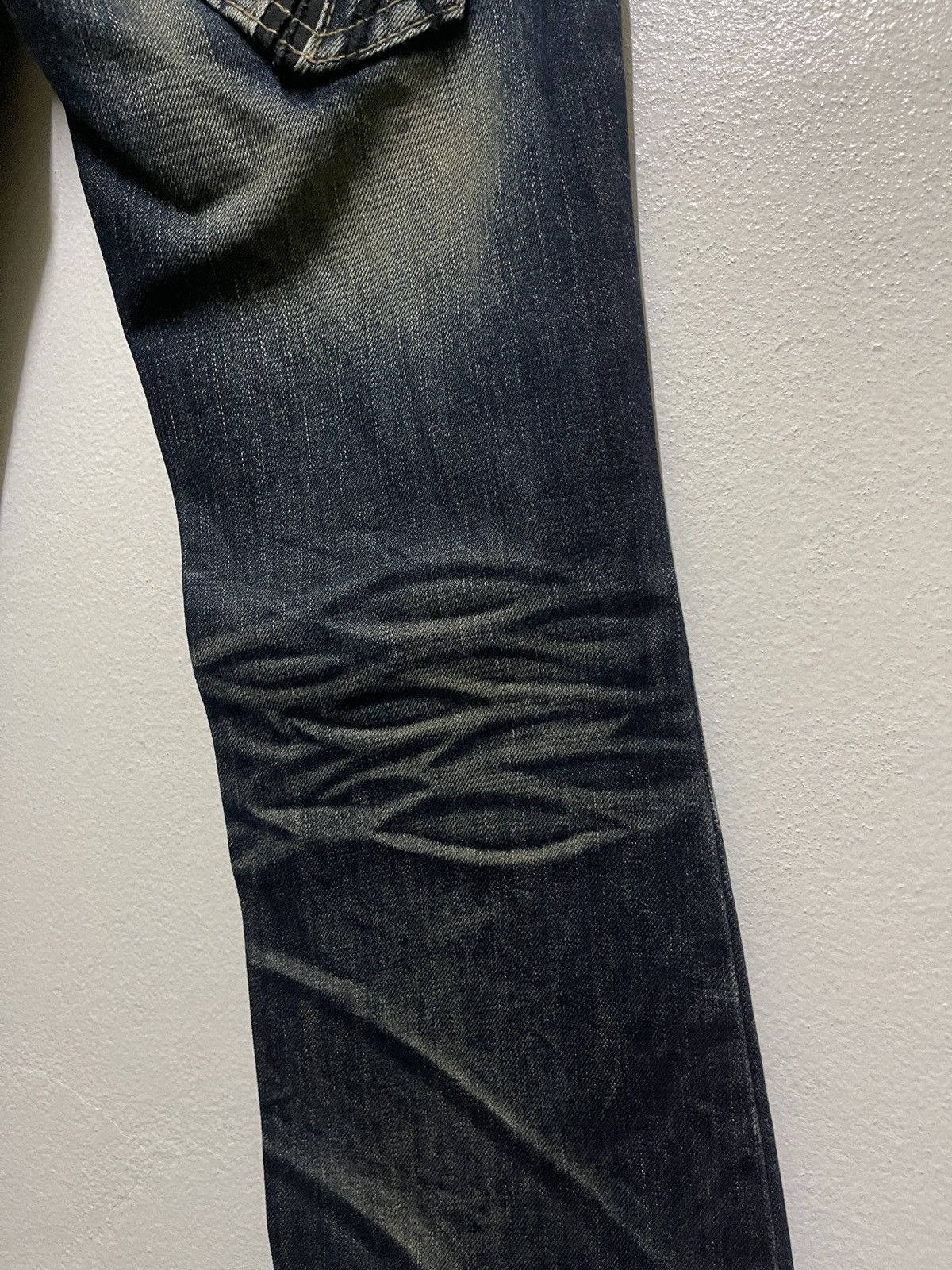 Japanese Brand Lolita Jeans Washed Flared Size US 30 / EU 46 - 13 Thumbnail