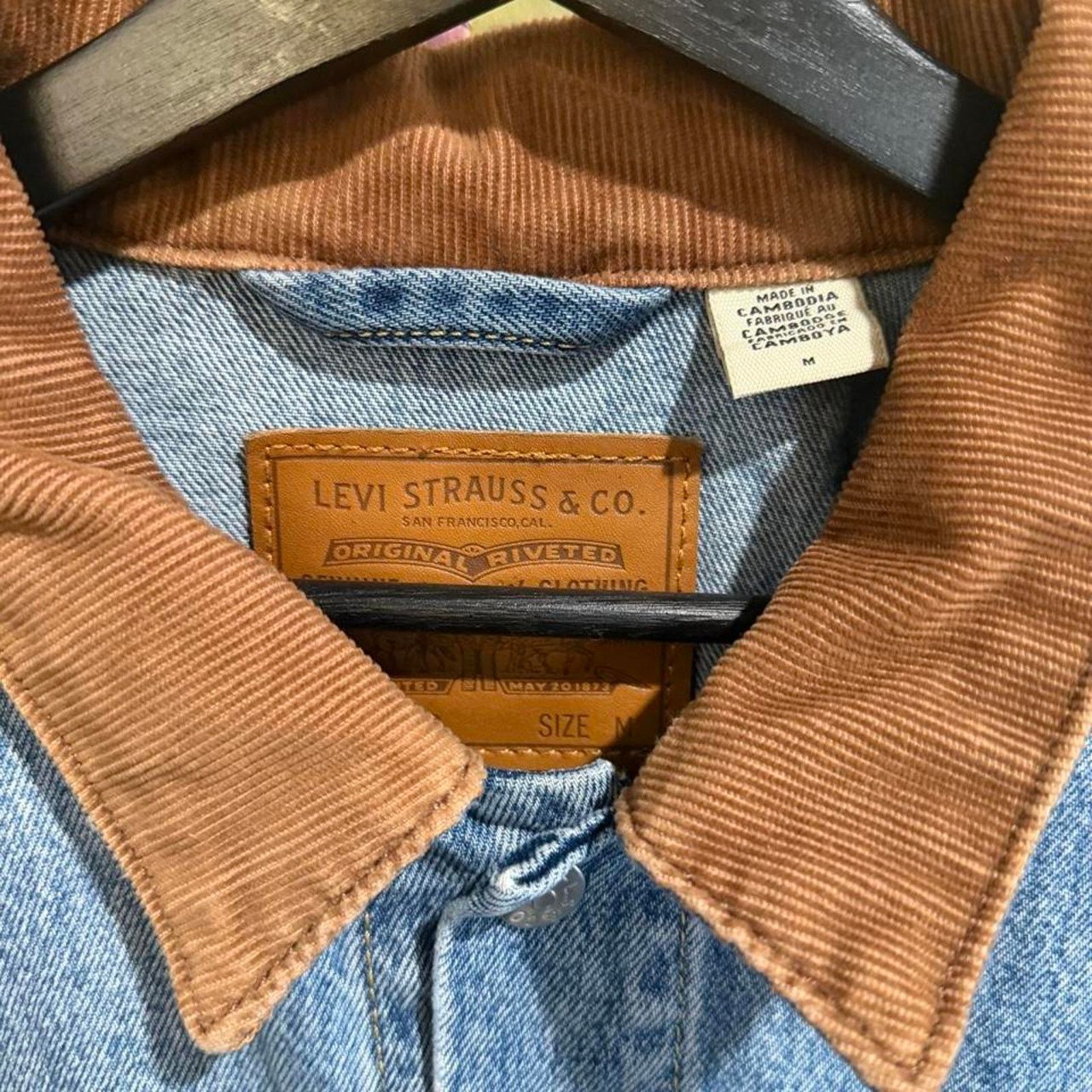 Levi's Levis blue denim jacket Size US M / EU 48-50 / 2 - 2 Thumbnail