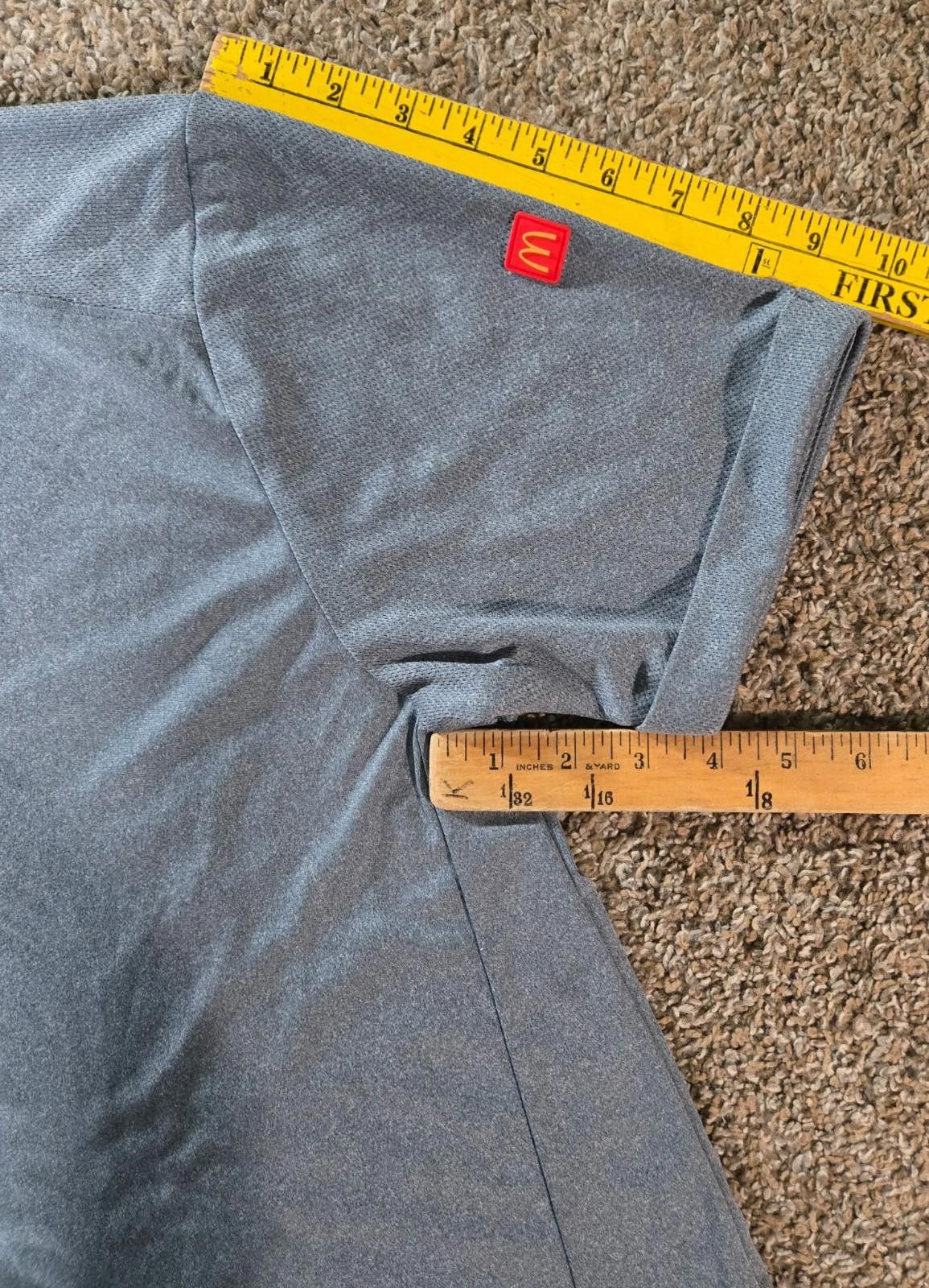 Designer McDonalds Apparel Collection 1/4 Zip Employee Uniform M R Size ONE SIZE - 3 Thumbnail