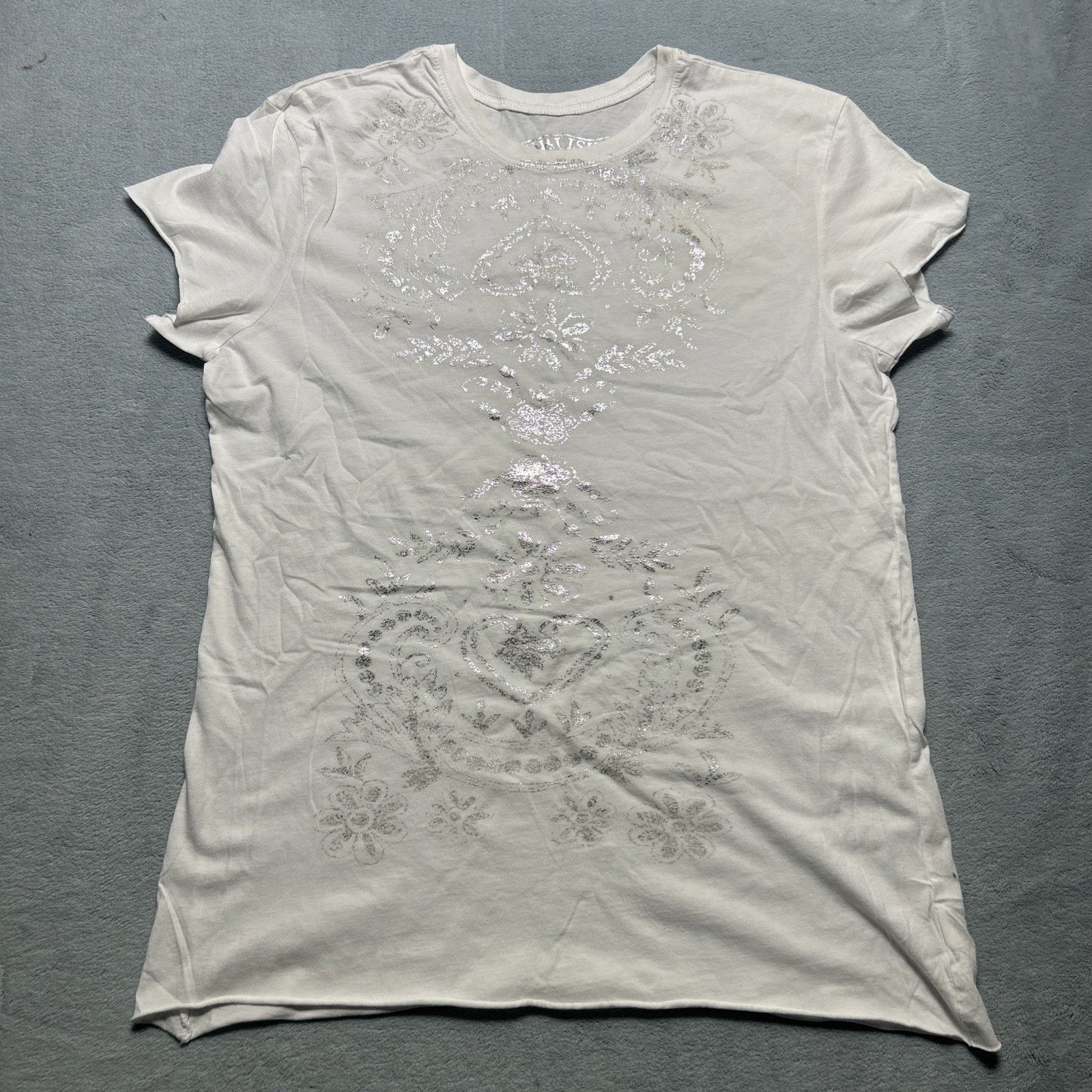 Affliction GAP Affliction Style Top Youth Girls XL Floral Angel Wing Size XL / US 12-14 / IT 48-50 - 2 Thumbnail