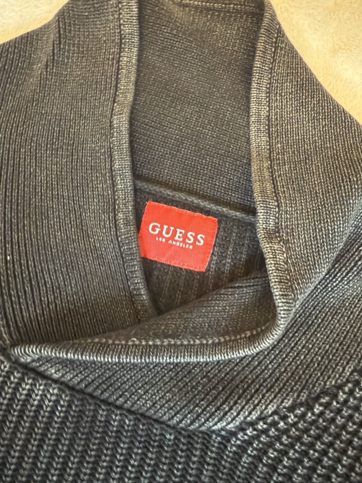Guess Long sleeve knitted jumper Size US L / EU 52-54 / 3 - 4 Thumbnail