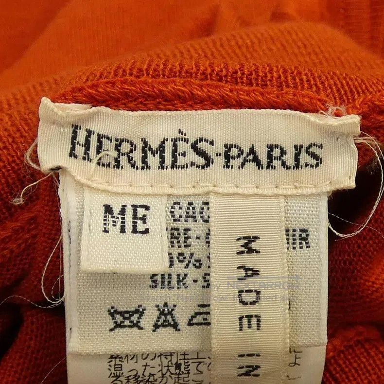 Hermes Hermes Margiela Period Orange Cashmere Blended Knit Top Size M / US 6-8 / IT 42-44 - 5 Thumbnail