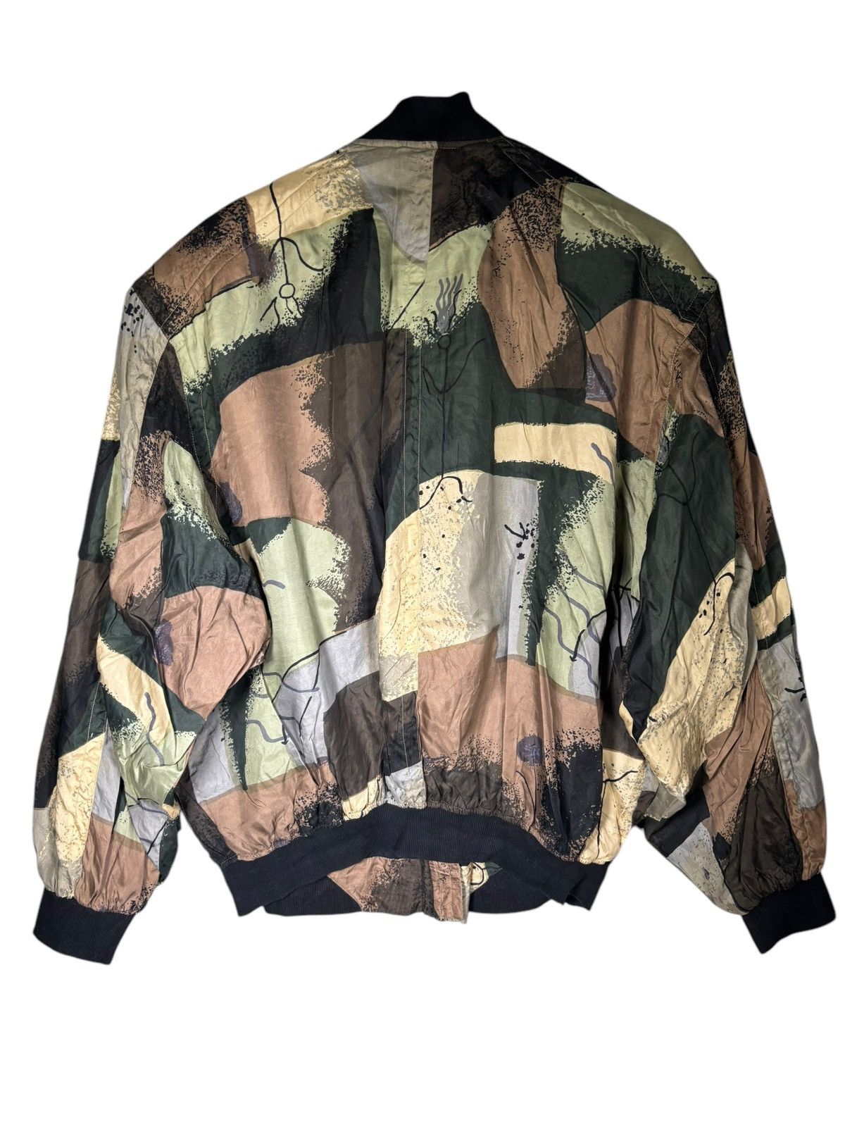 Vintage Vintage 90s Silk Jacket Size US M / EU 48-50 / 2 - 4 Thumbnail