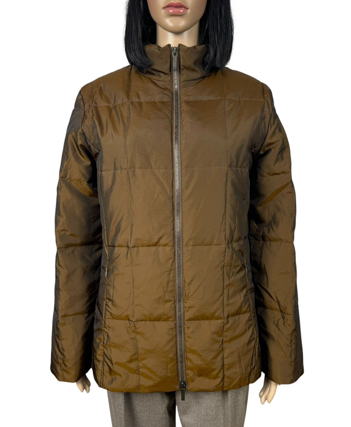 Burberry Burberry Full-Zip Down Jacket Womens size 38 Size XS / US 0-2 / IT 36-38 - 3 Thumbnail