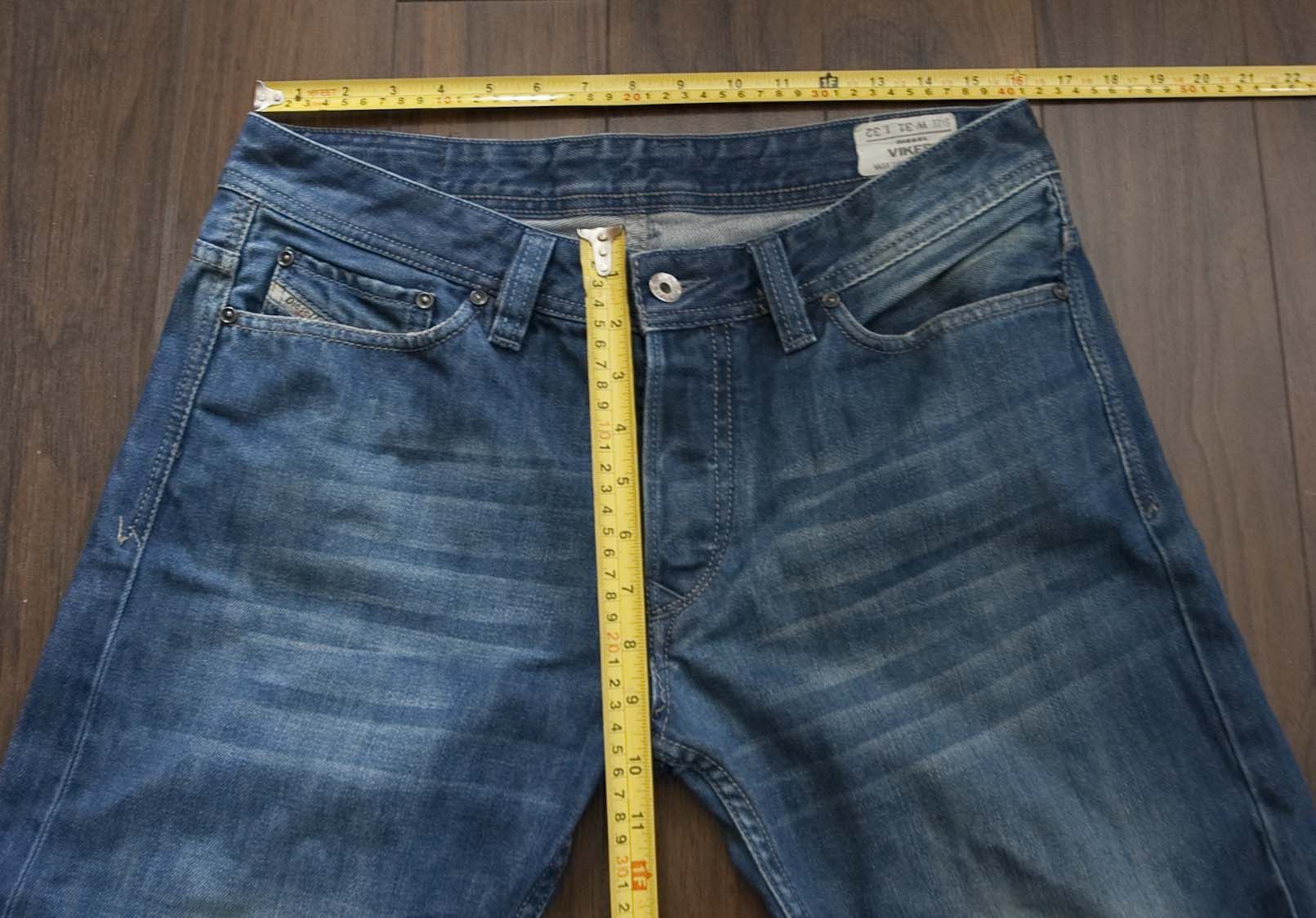 Diesel Diesel Viker Jeans Size 32x28 Blue Size US 32 / EU 48 - 6 Thumbnail