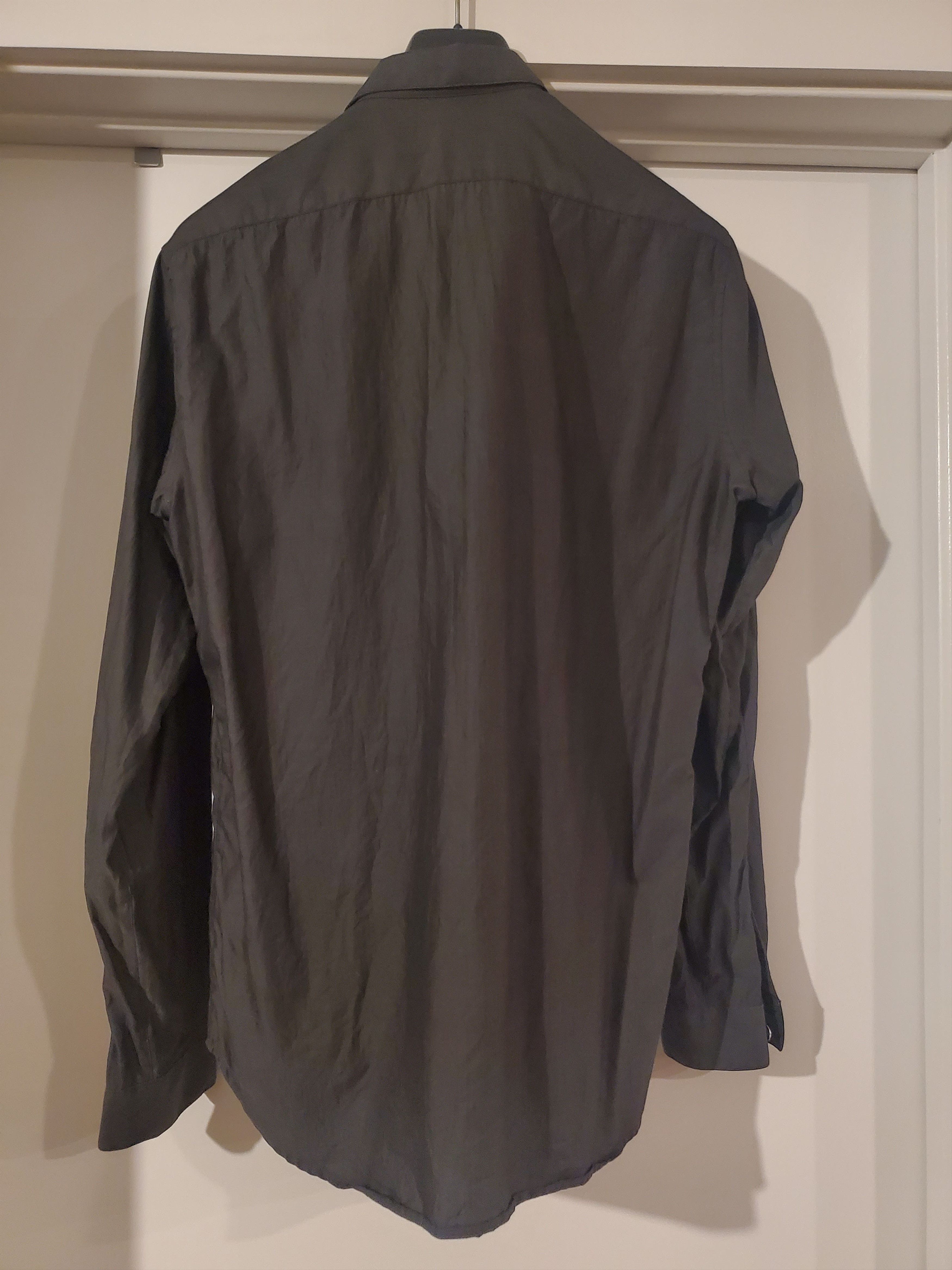 Theory Theory Charcoal Button Down Shirt Sz M Size US M / EU 48-50 / 2 - 2 Thumbnail