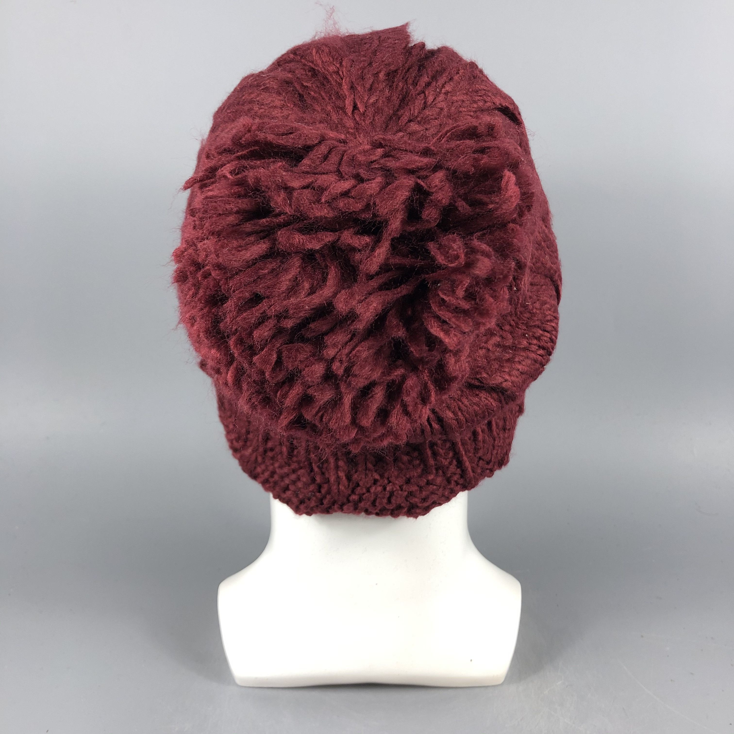 Japanese Brand × Vintage Ichiyon Plus Aran Isle PomPom Beanie Hat Snow Cap -D1090 Size ONE SIZE - 2 Thumbnail