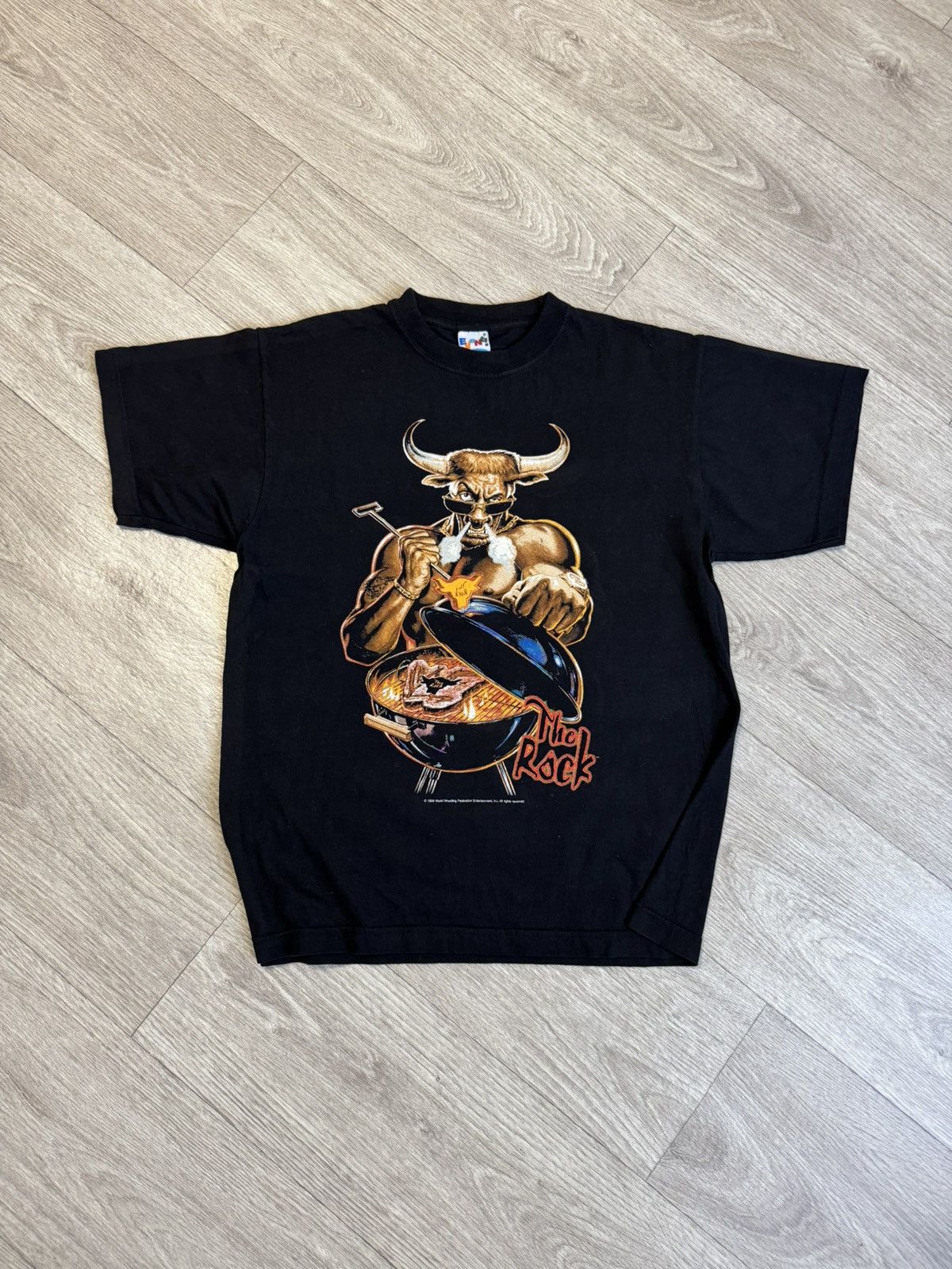 WWE 🔷Vintage “The Rock” Do you smell it WWF 1999 T-shirt🔷 Size US S / EU 44-46 / 1 - 1 Thumbnail