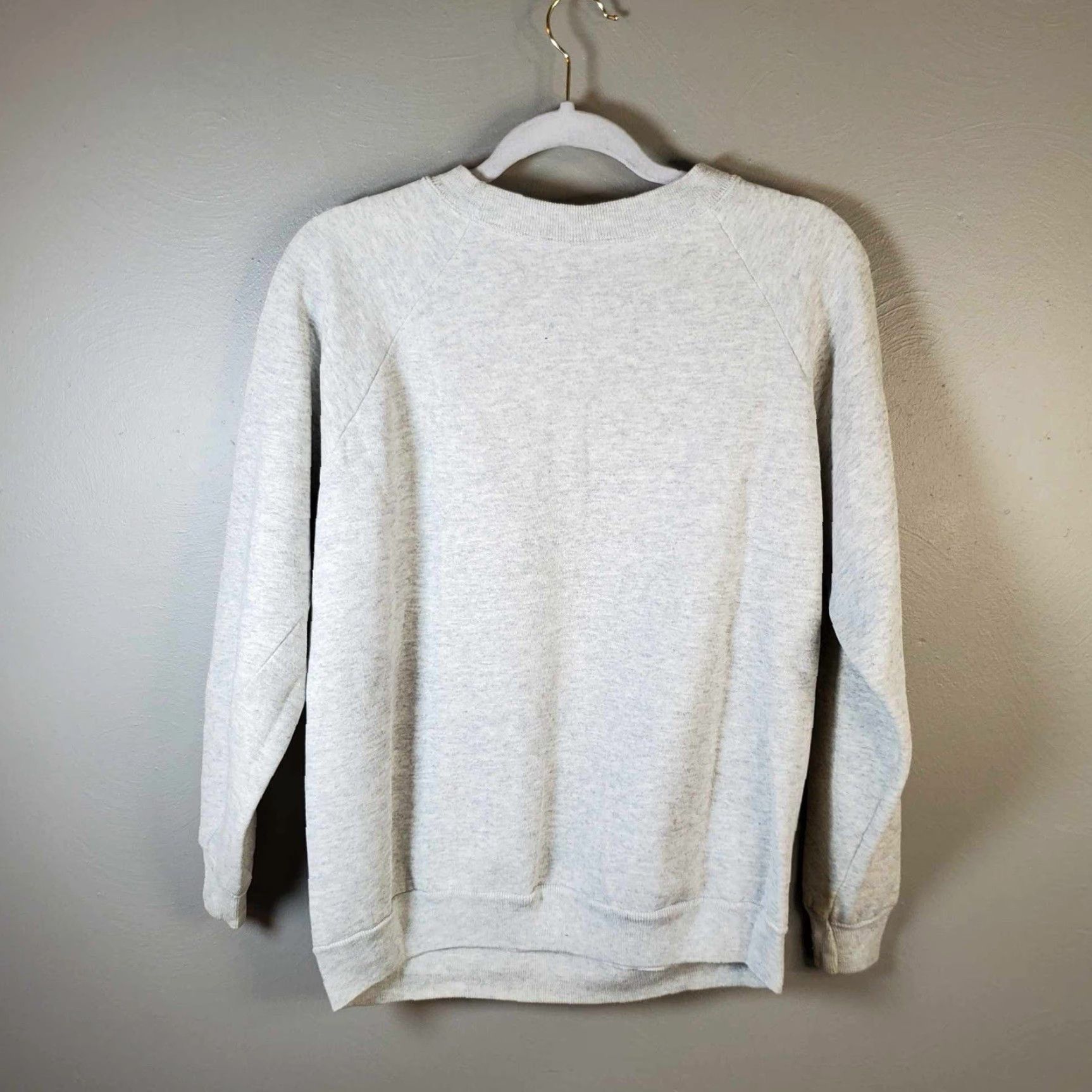 Hanes VINTAGE Hanes 90s Sweatshirt Crewneck Mens M Gray Siberian Husky Made In USA 1992 Flaw Size US M / EU 48-50 / 2 - 7 Thumbnail