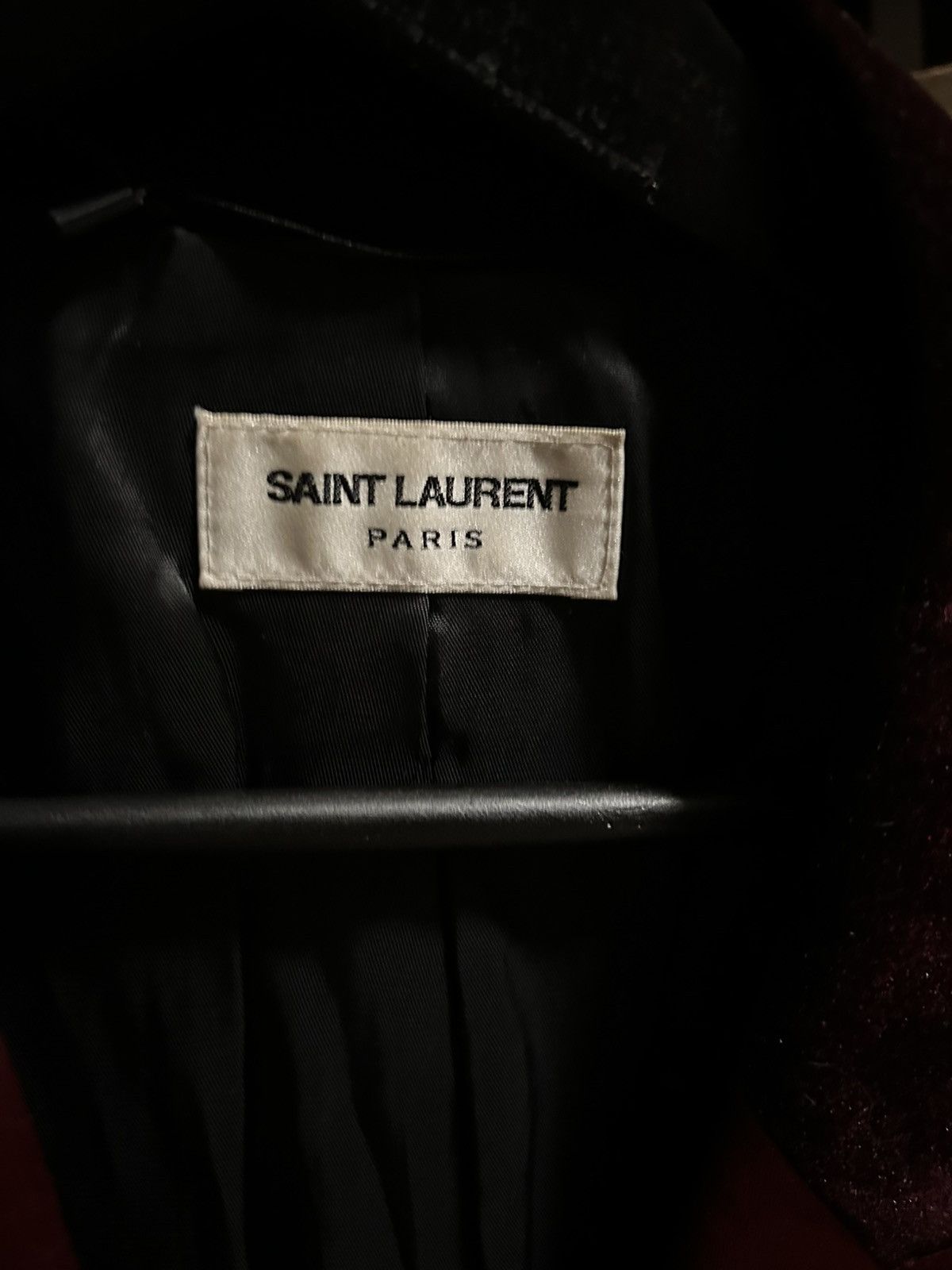 Saint Laurent Paris SLP 2016 Le Smoking Blazer 50 Hedi Runway Size 50R - 3 Thumbnail