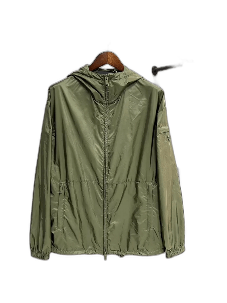 Prada Prada New Green Windbreaker Jacket-yf Size US M / EU 48-50 / 2 - 1 Thumbnail