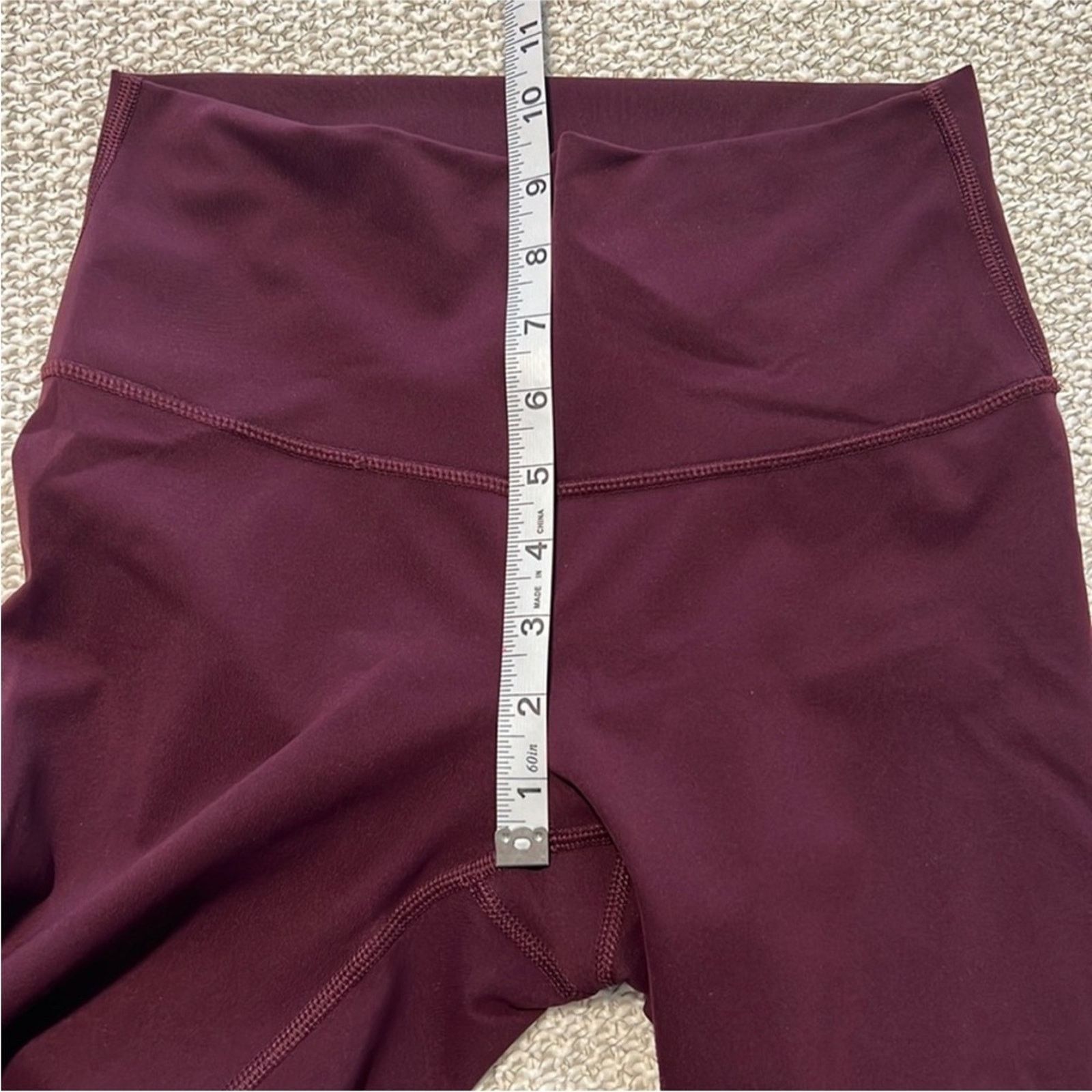 Lululemon 015 - Lululemon Cropped Leggings 21" Inseam - Size 4 Size 27" / US 4 / IT 40 - 6 Thumbnail