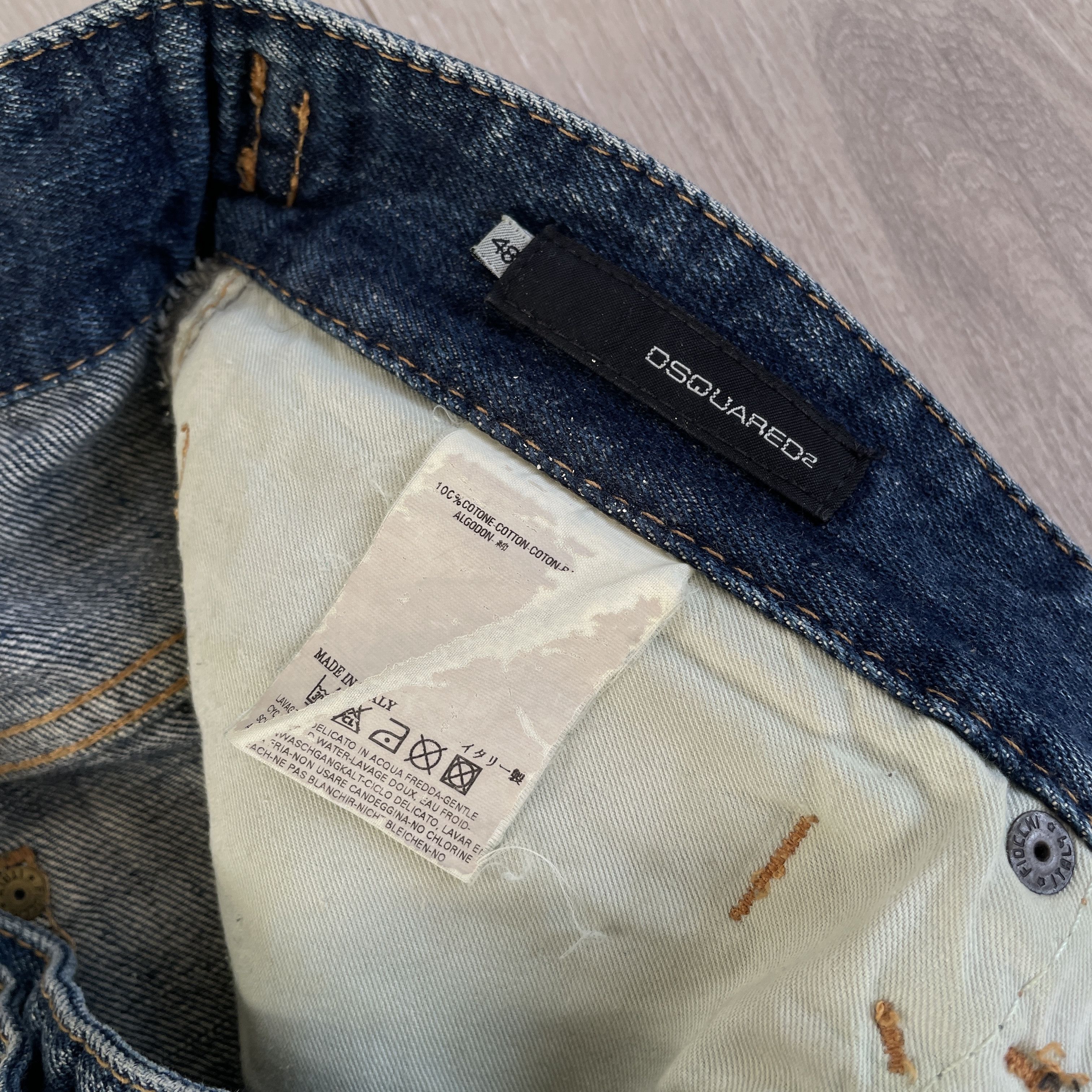 Dsquared2 Dsquared2 AW07 crash denim Size US 33 - 12 Thumbnail