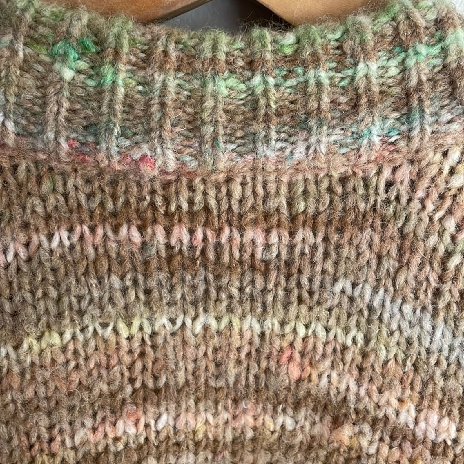 LoveShackFancy LOVESHACKFANCY Wilford Boyfriend Cardigan Harvest Oat Size XS / US 0-2 / IT 36-38 - 9 Thumbnail