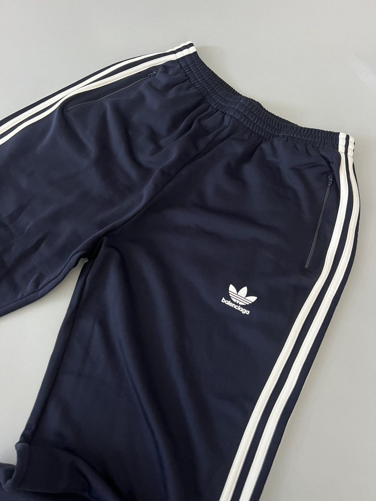 Adidas × Balenciaga 🍎RARE FIND 1.2K VALUE🍎 x Adidas Baggy Jersey Sweatpants Size US 32 / EU 48 - 4 Thumbnail