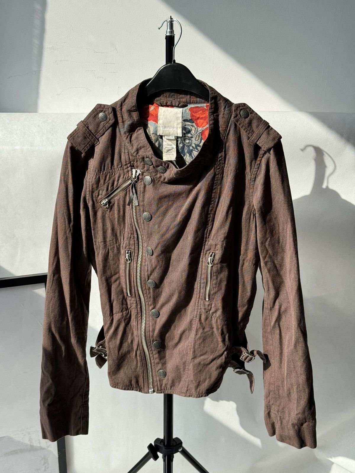 Diesel Archive Diesel Brown Corset Jacket Napoleon Style 00s Size L / US 10 / IT 46 - 11 Thumbnail