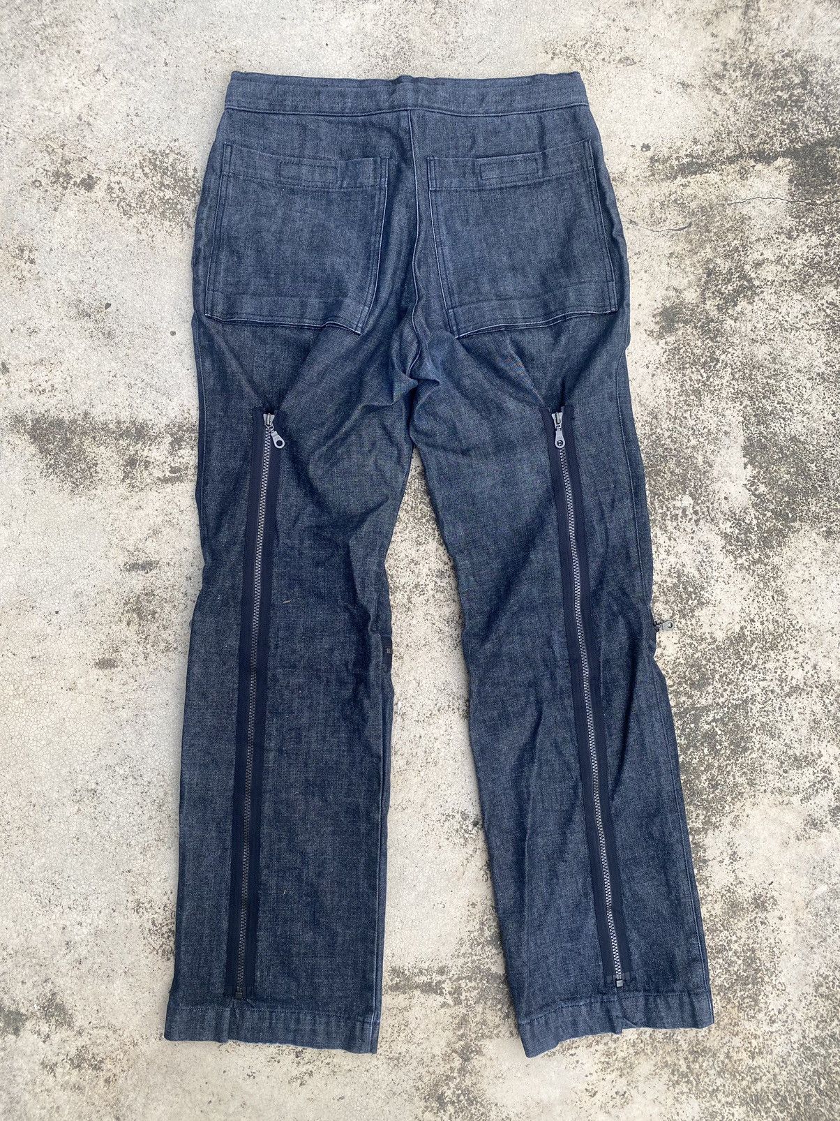 Designer × Marithe + Francois Girbaud Marithe Francois Girbaud Big Pockey Zipper Punk Jeans Size US 30 / EU 46 - 15 Thumbnail