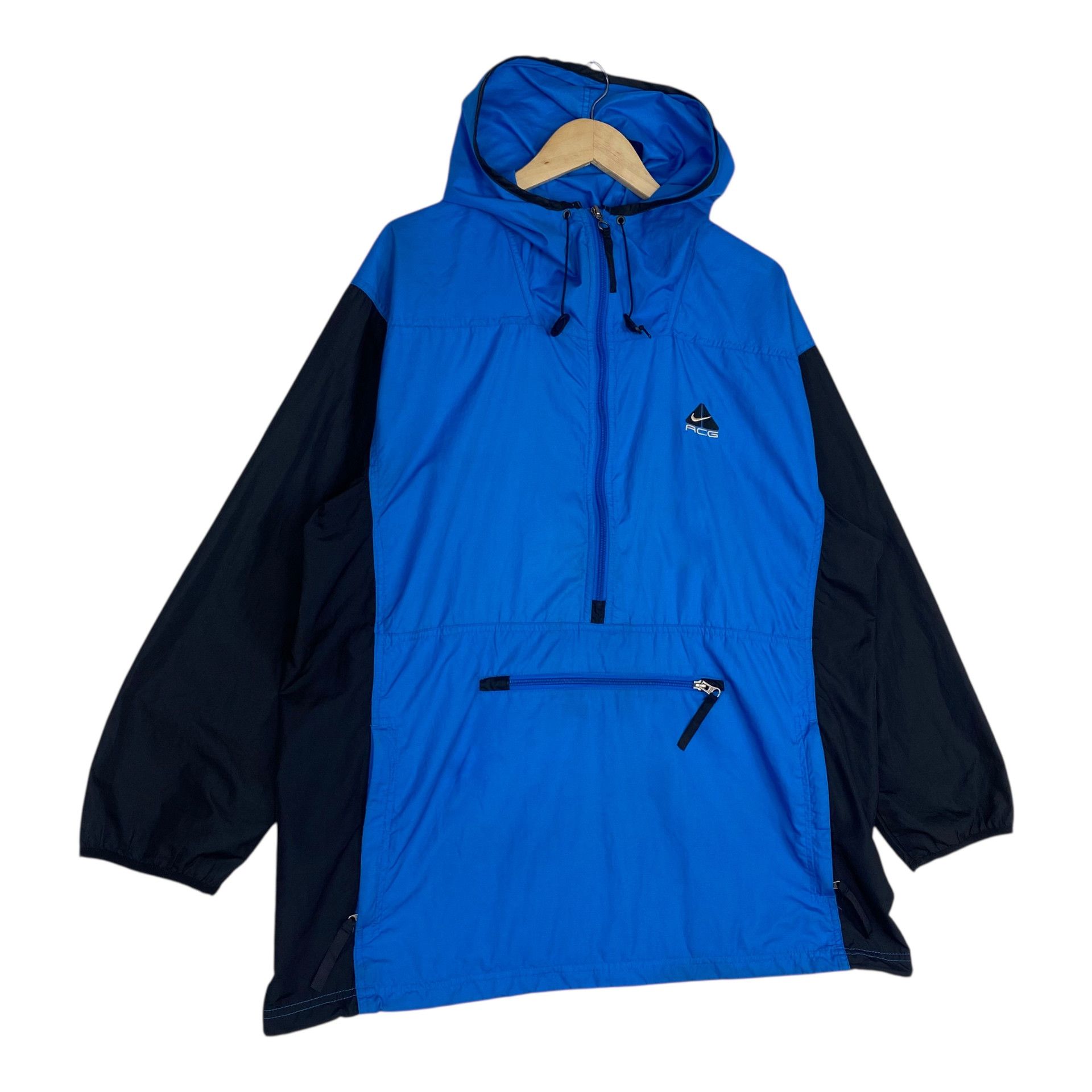 Nike 💥NIKE ACG ANORAK HOODED PULLOVER WINDBREAKER Size US XL / EU 56 / 4 - 4 Thumbnail