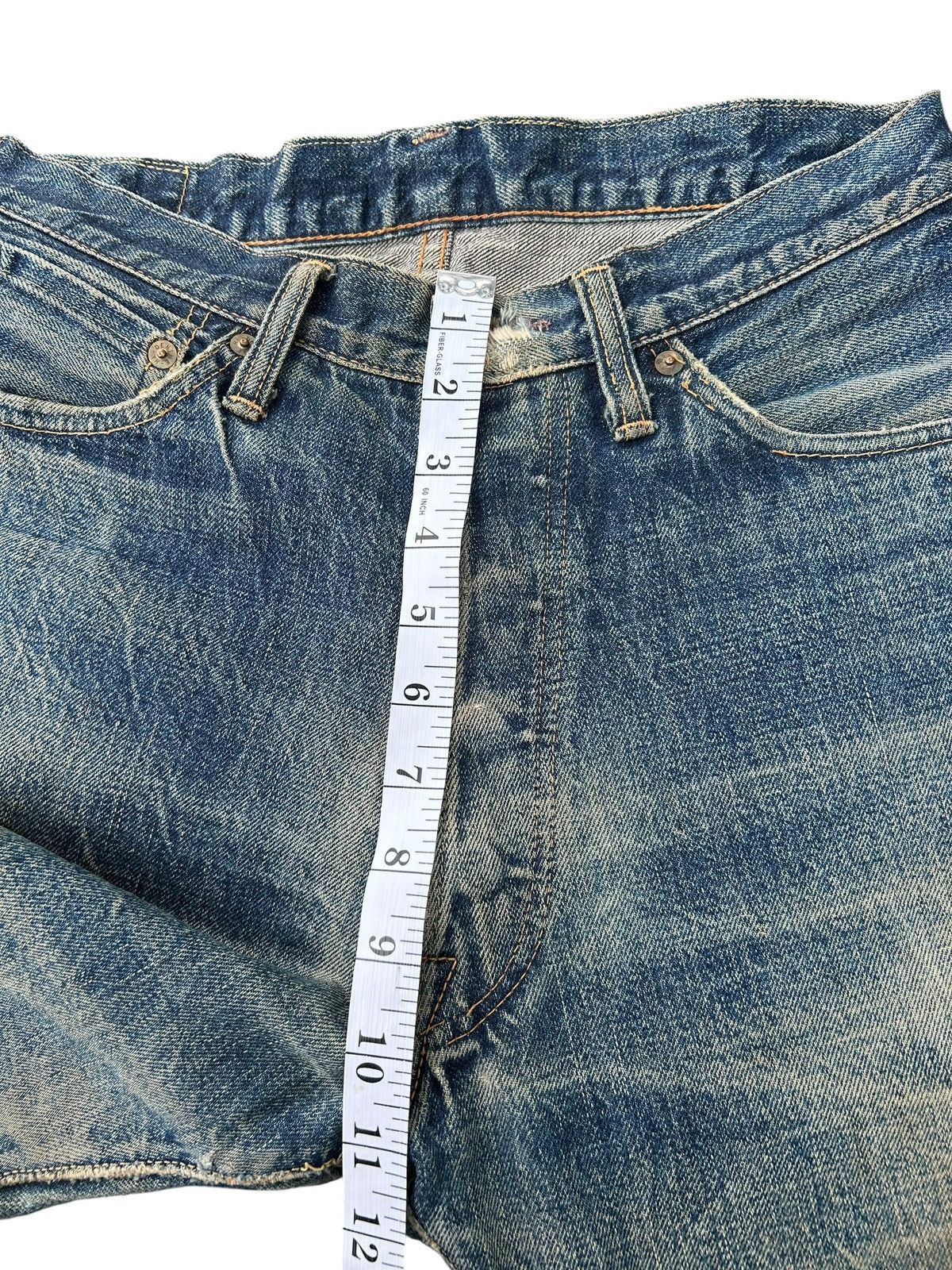 Kapital Thrashed Vintage Denime Selvedge Denim Jeans Size US 29 - 22 Thumbnail