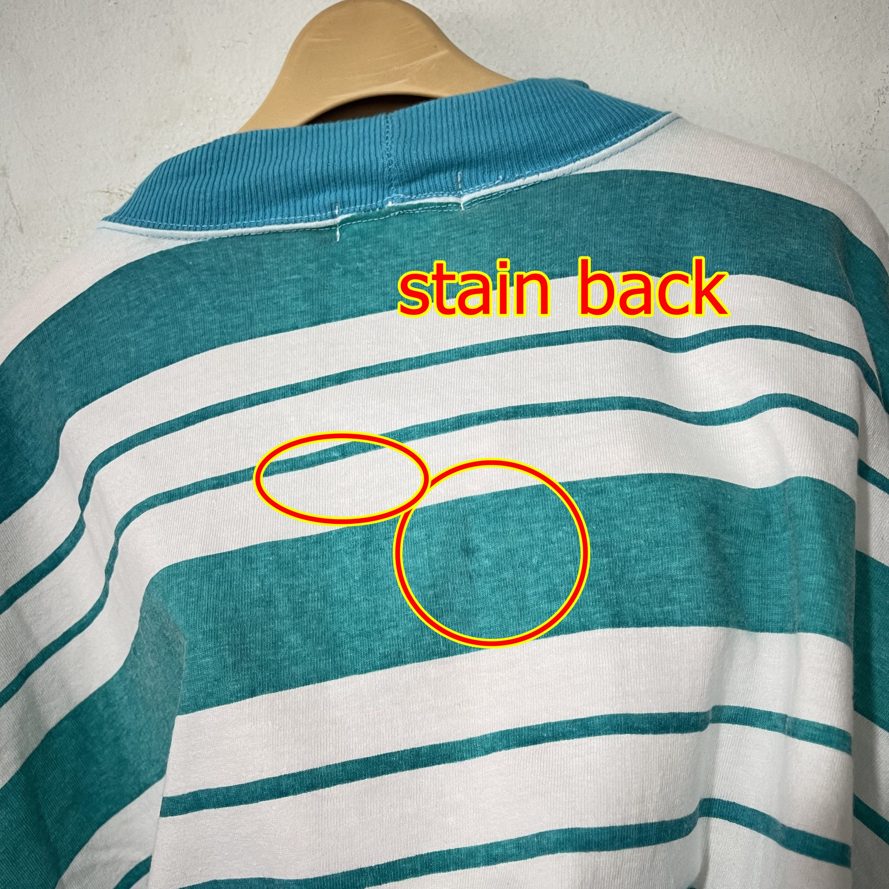 Vintage Vintage 90s Striped T-Shirt Size US XL / EU 56 / 4 - 11 Thumbnail