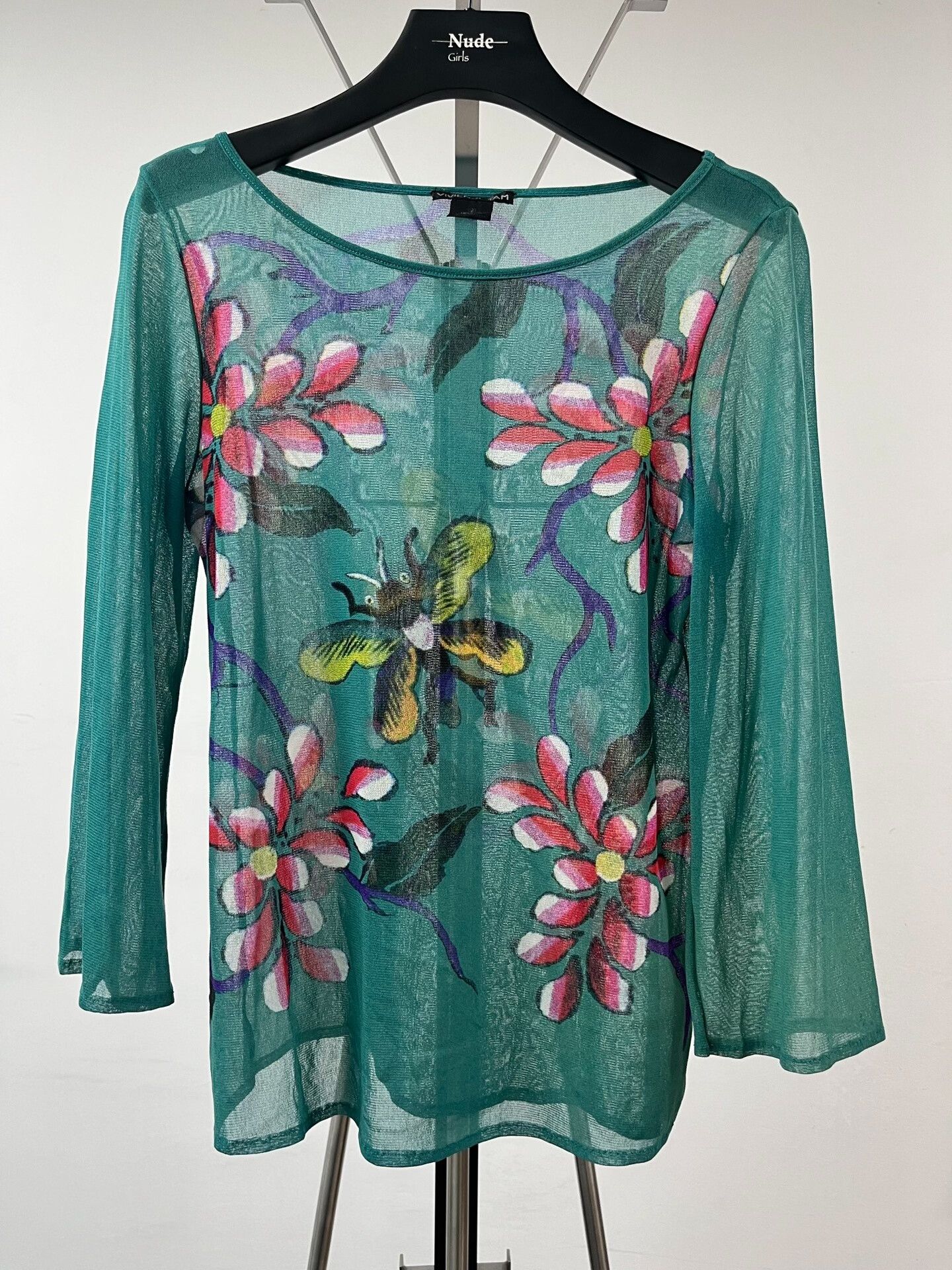 Vivienne Tam vivienne tam floral print long sleeve top Size M / US 6-8 / IT 42-44 - 1 Thumbnail