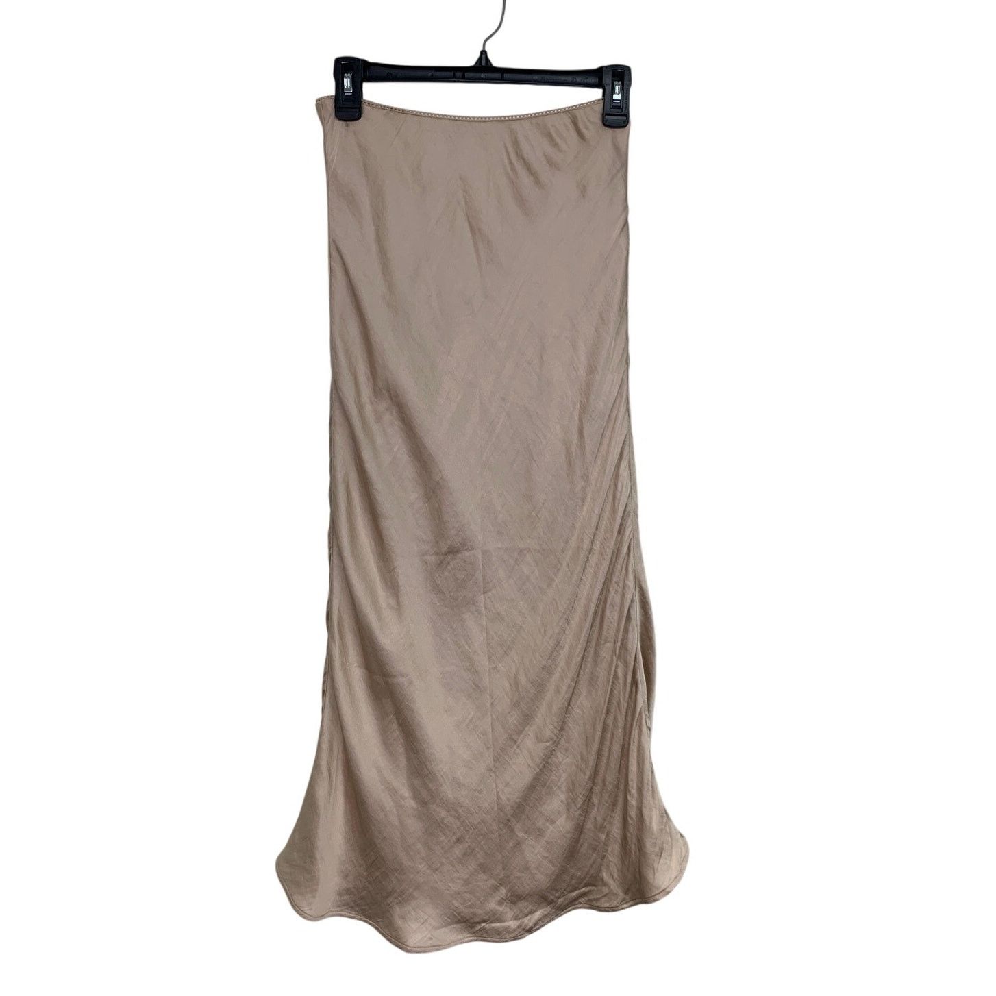 American Eagle Outfitters New American Eagle Womens Small AE Sandbar Midi Slip Skirt Size 28" / US 6 / IT 42 - 2 Thumbnail