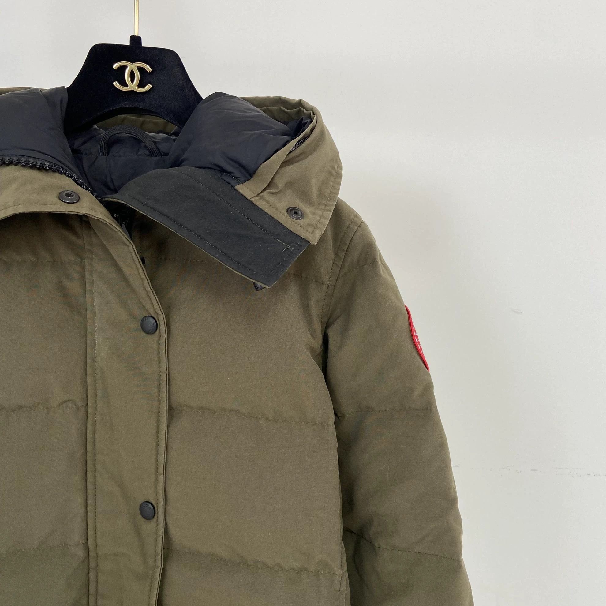 Canada Goose Canada Goose Shelburne White Duck Down Hooded Long Size XS / US 0-2 / IT 36-38 - 3 Thumbnail