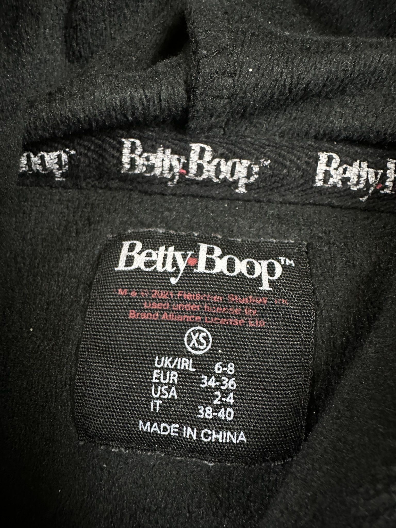 Cartoon Network × Vintage Vintage Y2k Betty Boop Crystal Zip Sweatshirt Hoodie Size XS / US 0-2 / IT 36-38 - 13 Thumbnail