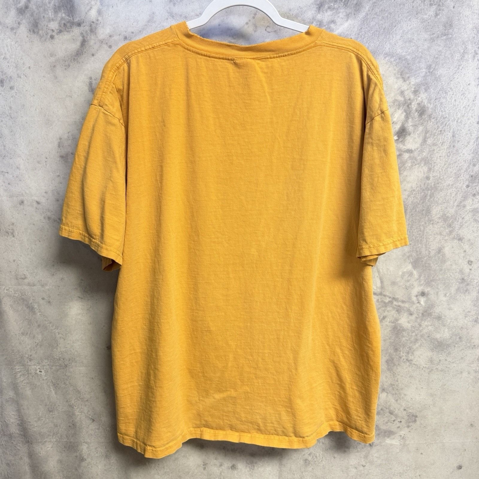 Vintage Vintage 90s Embroidered Duck T Shirt Mens XL Yellow Single S Size US XL / EU 56 / 4 - 3 Thumbnail
